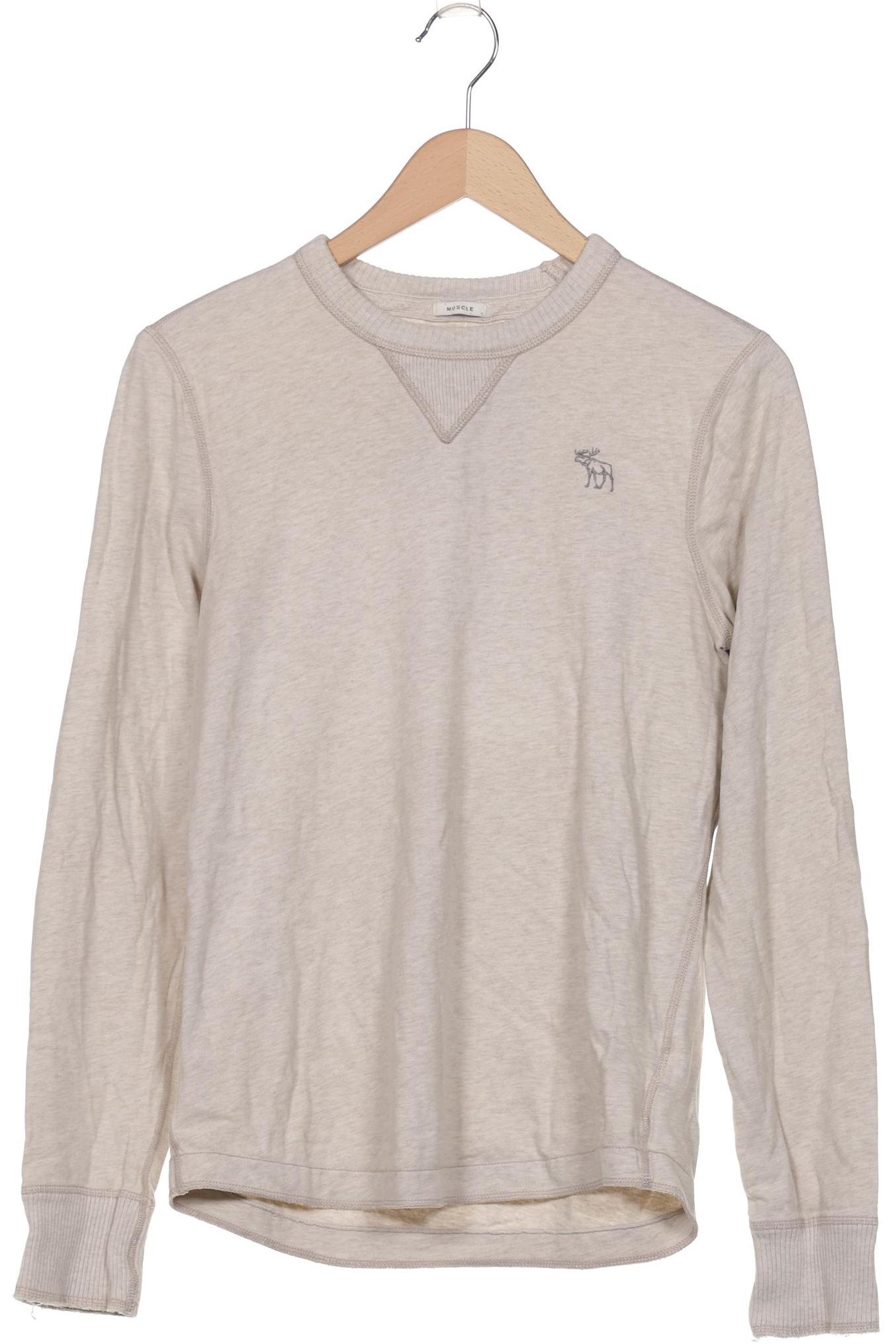 

Abercrombie & Fitch Herren Sweatshirt, beige, Gr. 48