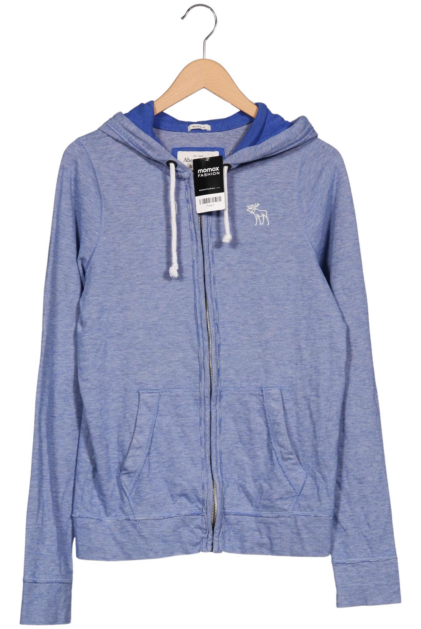 

Abercrombie & Fitch Herren Kapuzenpullover, hellblau, Gr. 48