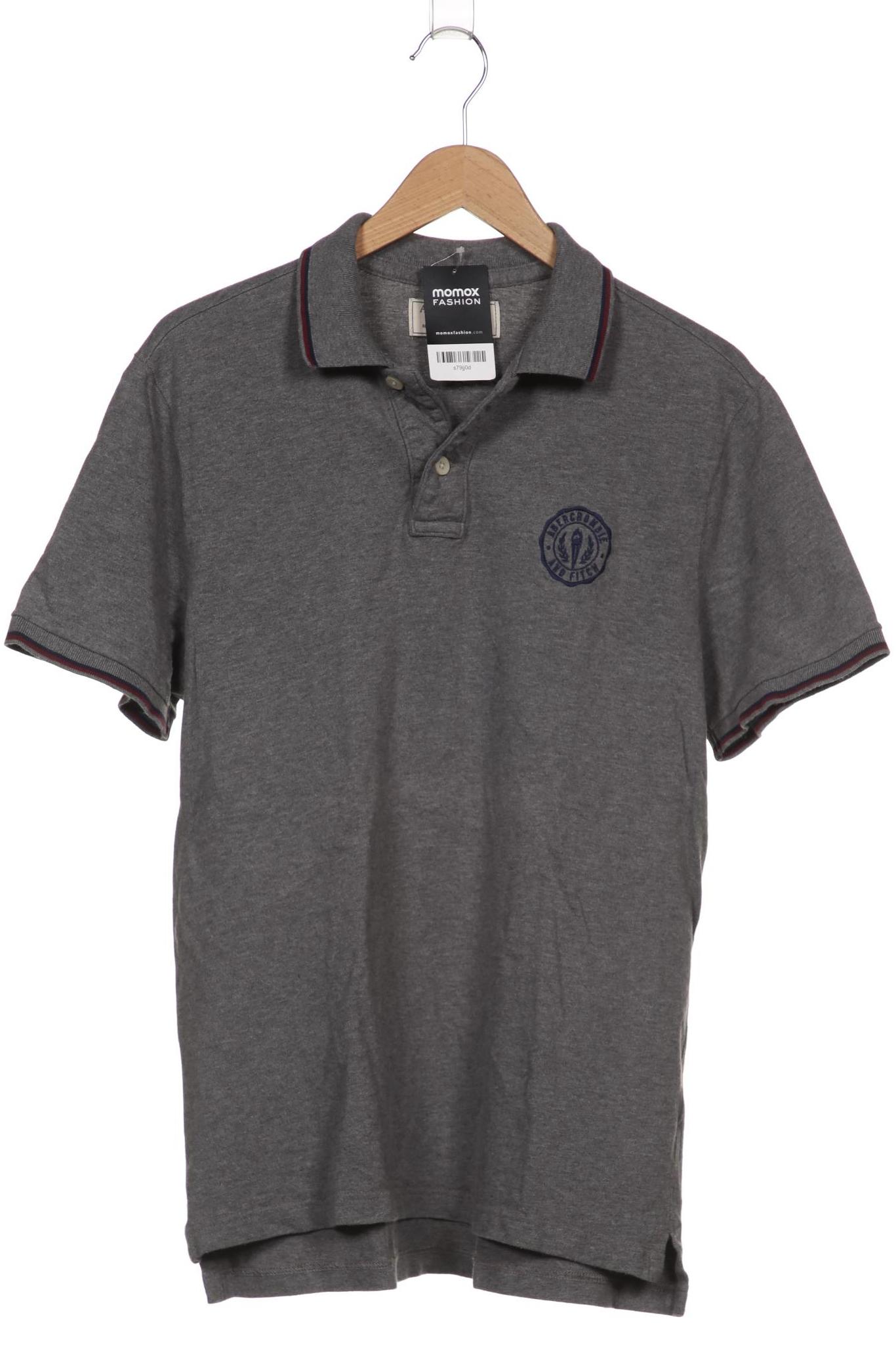 

Abercrombie & Fitch Herren Poloshirt, grau