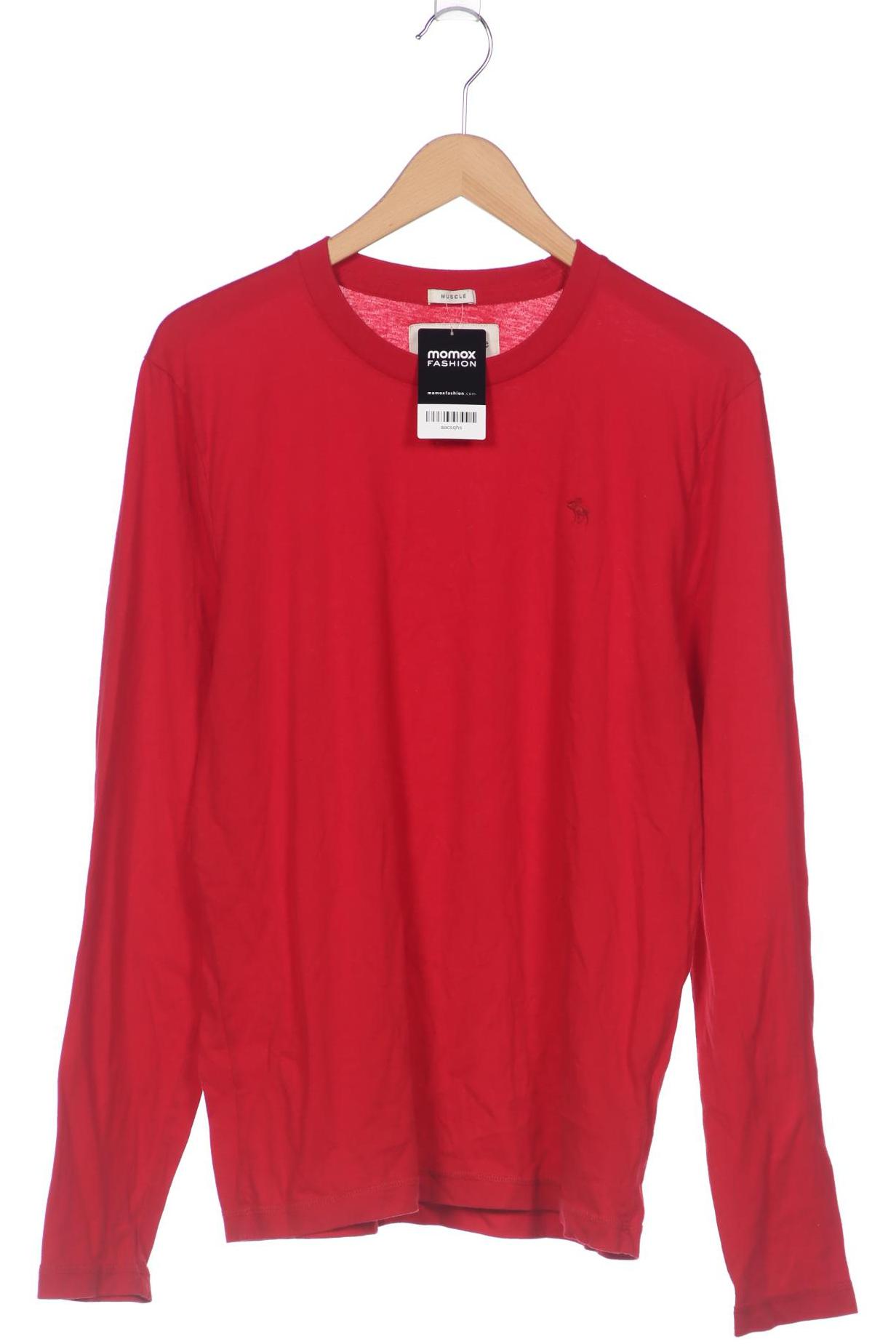 

Abercrombie & Fitch Herren Langarmshirt, rot, Gr. 52