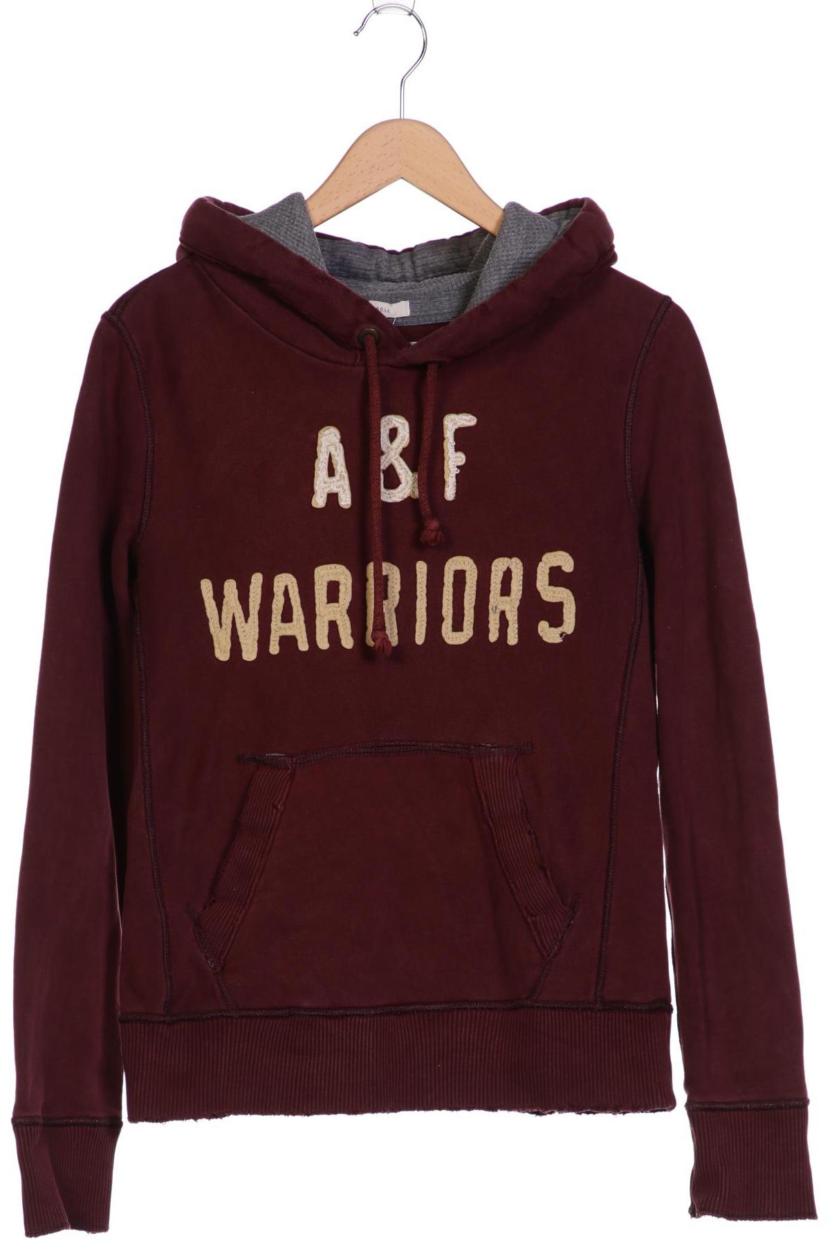 

Abercrombie & Fitch Herren Kapuzenpullover, bordeaux, Gr. 46