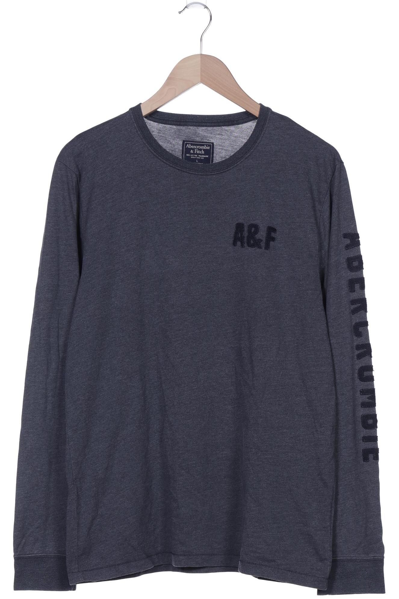 

Abercrombie & Fitch Herren Langarmshirt, blau, Gr. 52