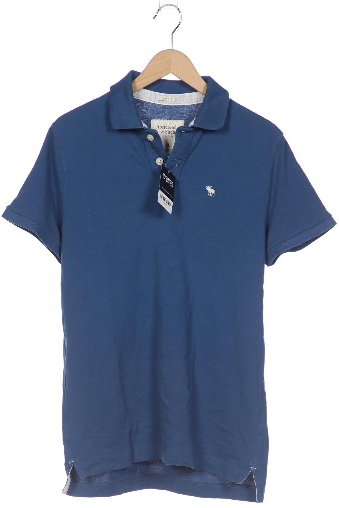 

Abercrombie & Fitch Herren Poloshirt, marineblau