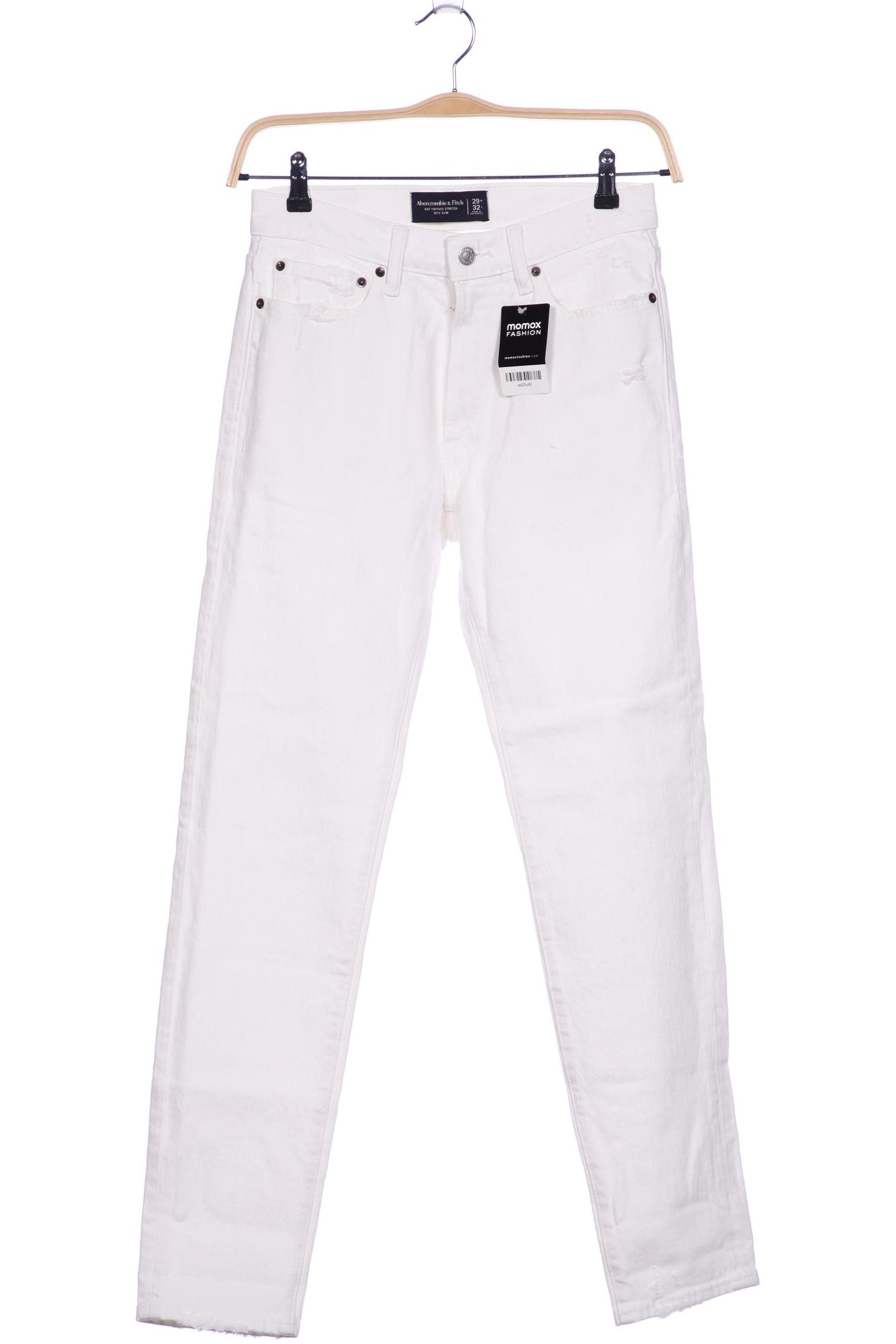 

Abercrombie & Fitch Herren Jeans, weiß, Gr. 29