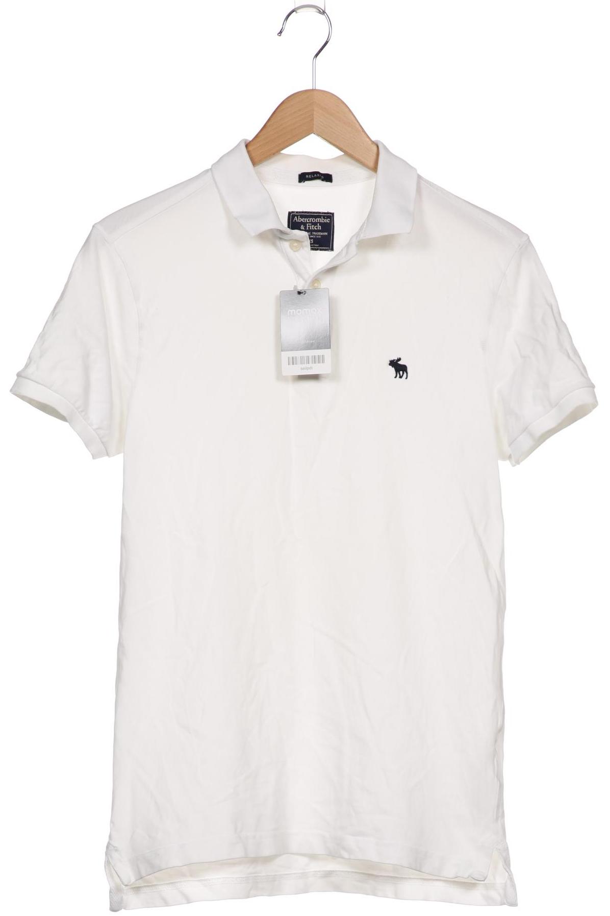 

Abercrombie & Fitch Herren Poloshirt, weiß
