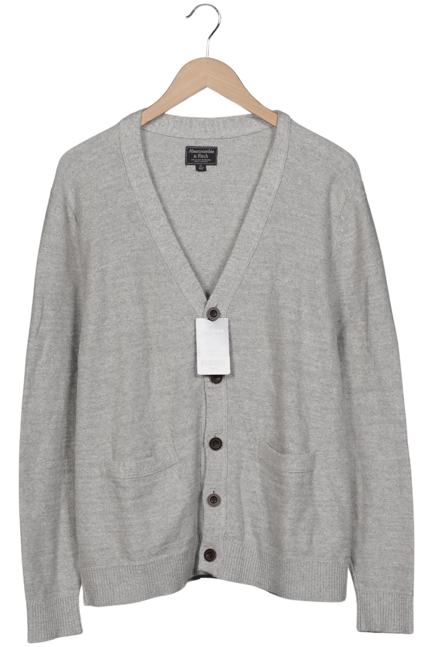 

Abercrombie & Fitch Herren Strickjacke, grau, Gr. 54