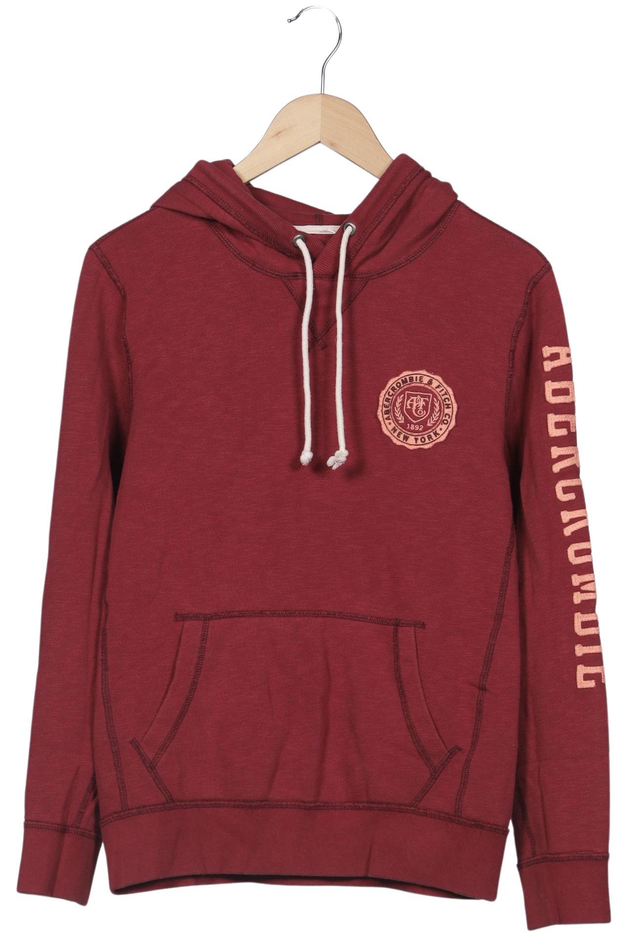 

Abercrombie & Fitch Herren Kapuzenpullover, bordeaux, Gr. 44
