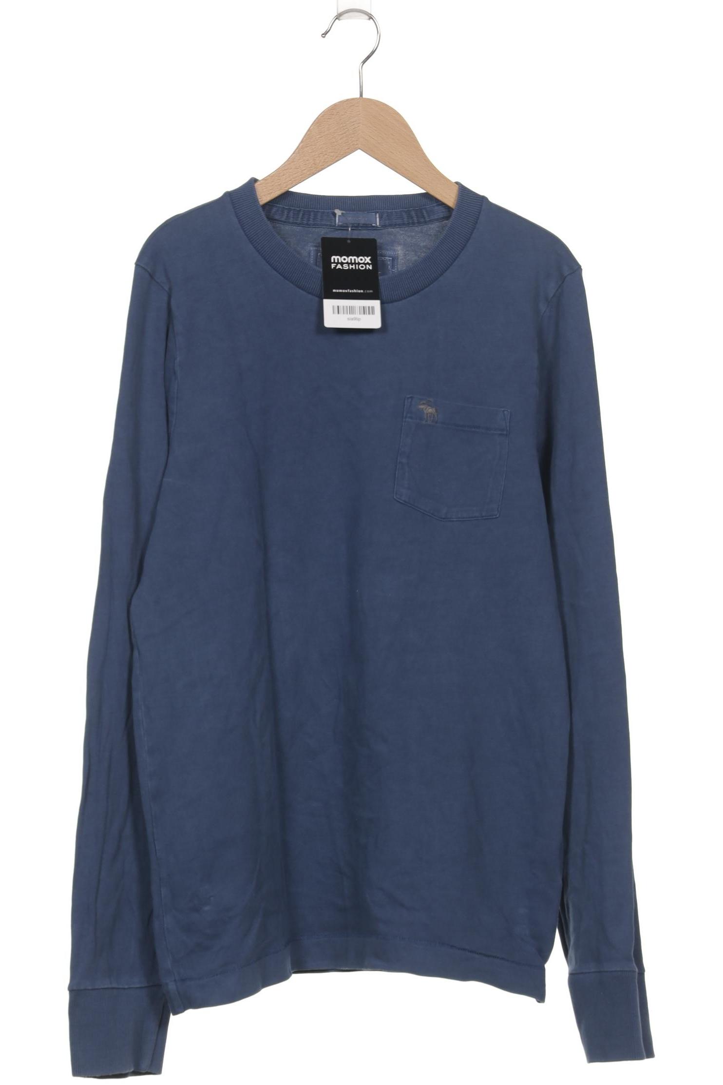 

Abercrombie & Fitch Herren Langarmshirt, blau, Gr. 48