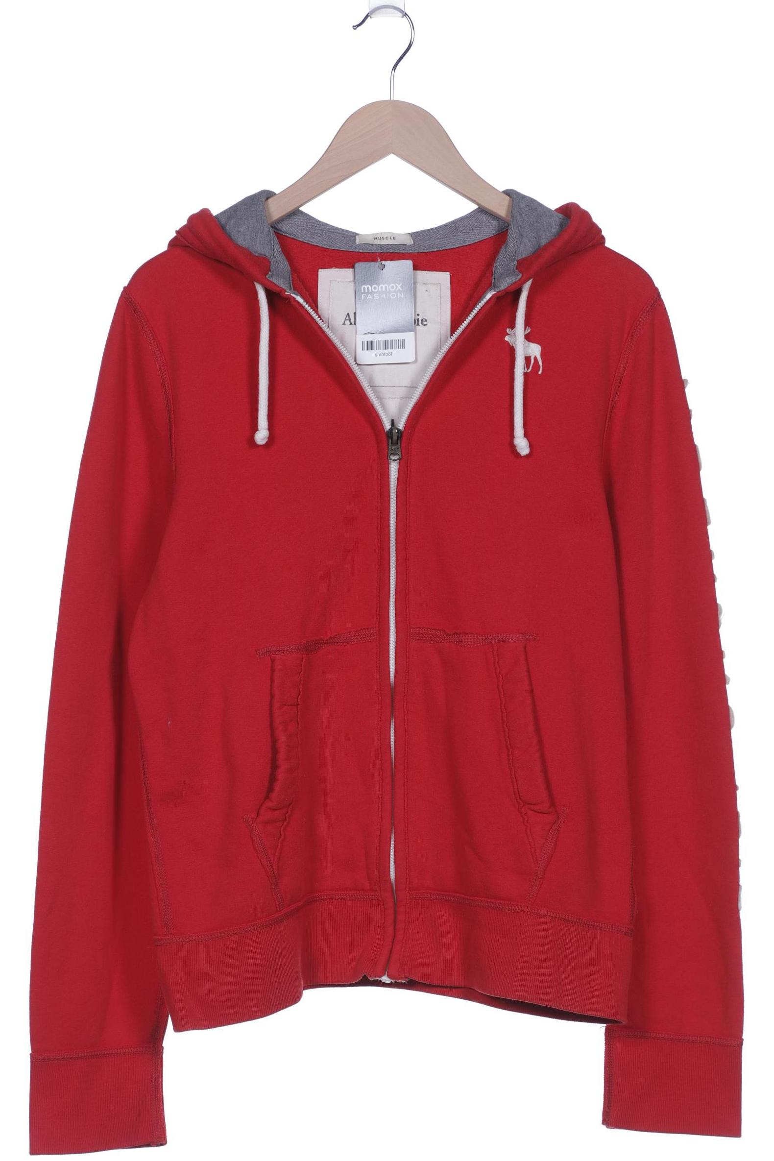 

Abercrombie & Fitch Herren Kapuzenpullover, rot