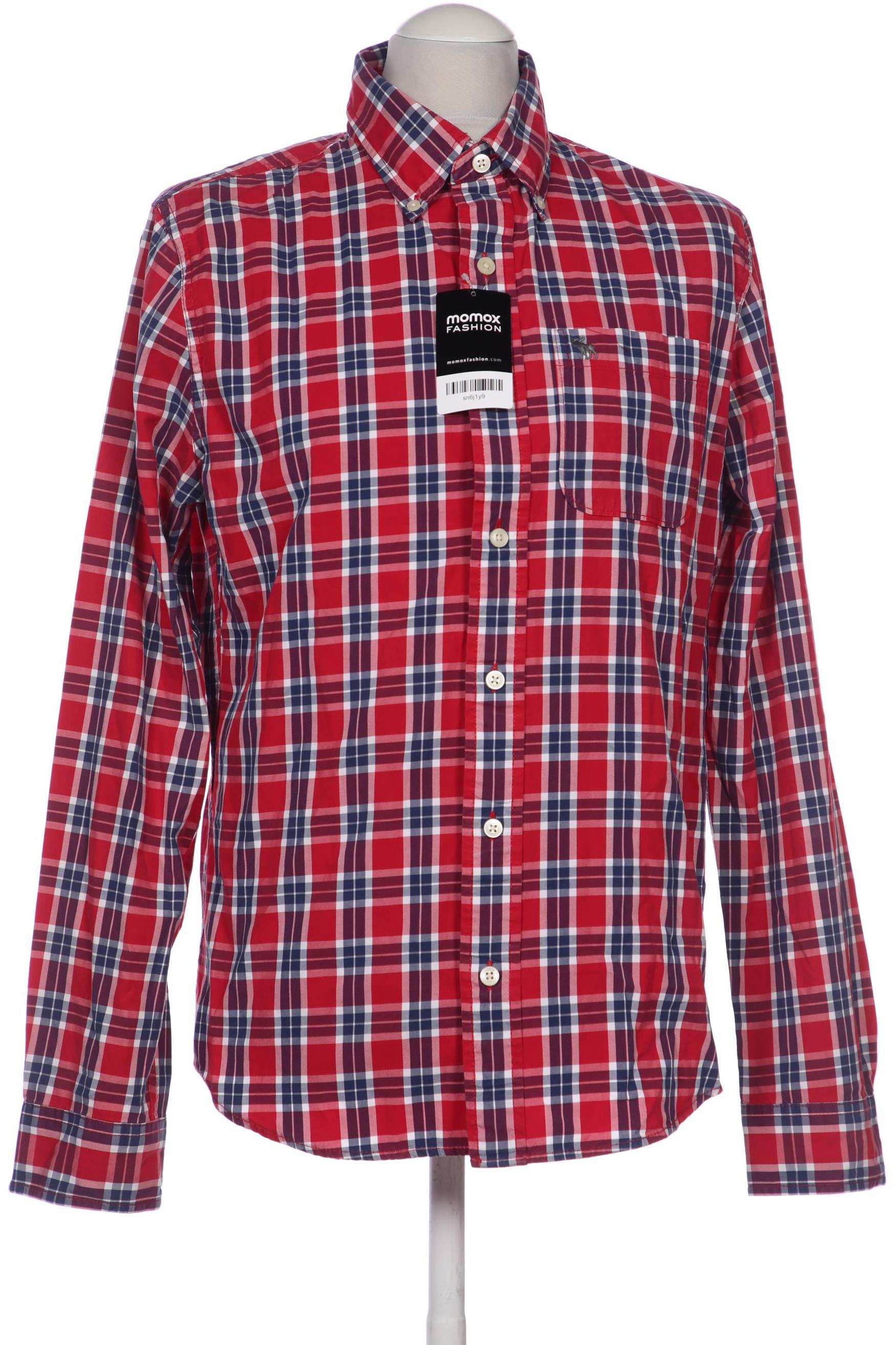 

Abercrombie & Fitch Herren Hemd, rot