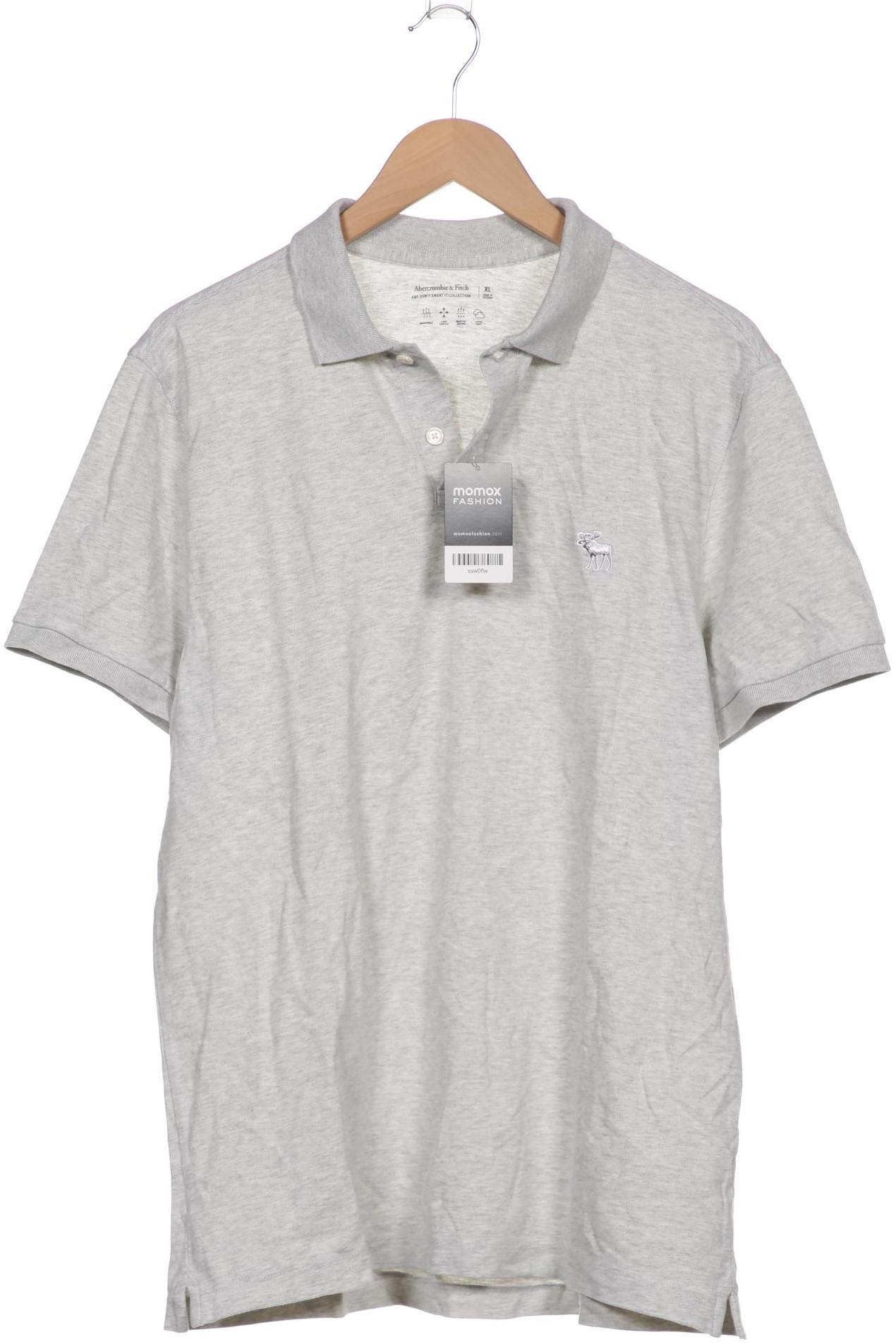 

Abercrombie & Fitch Herren Poloshirt, grau