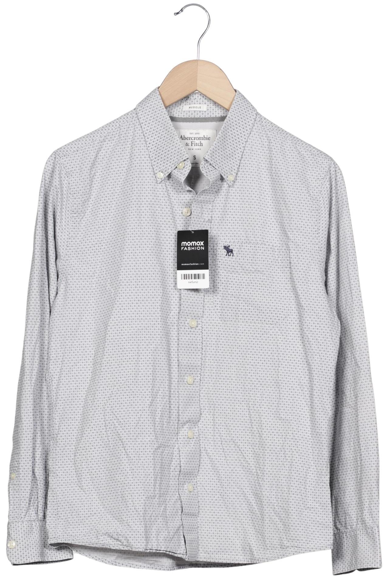 

Abercrombie & Fitch Herren Hemd, grau, Gr. 46