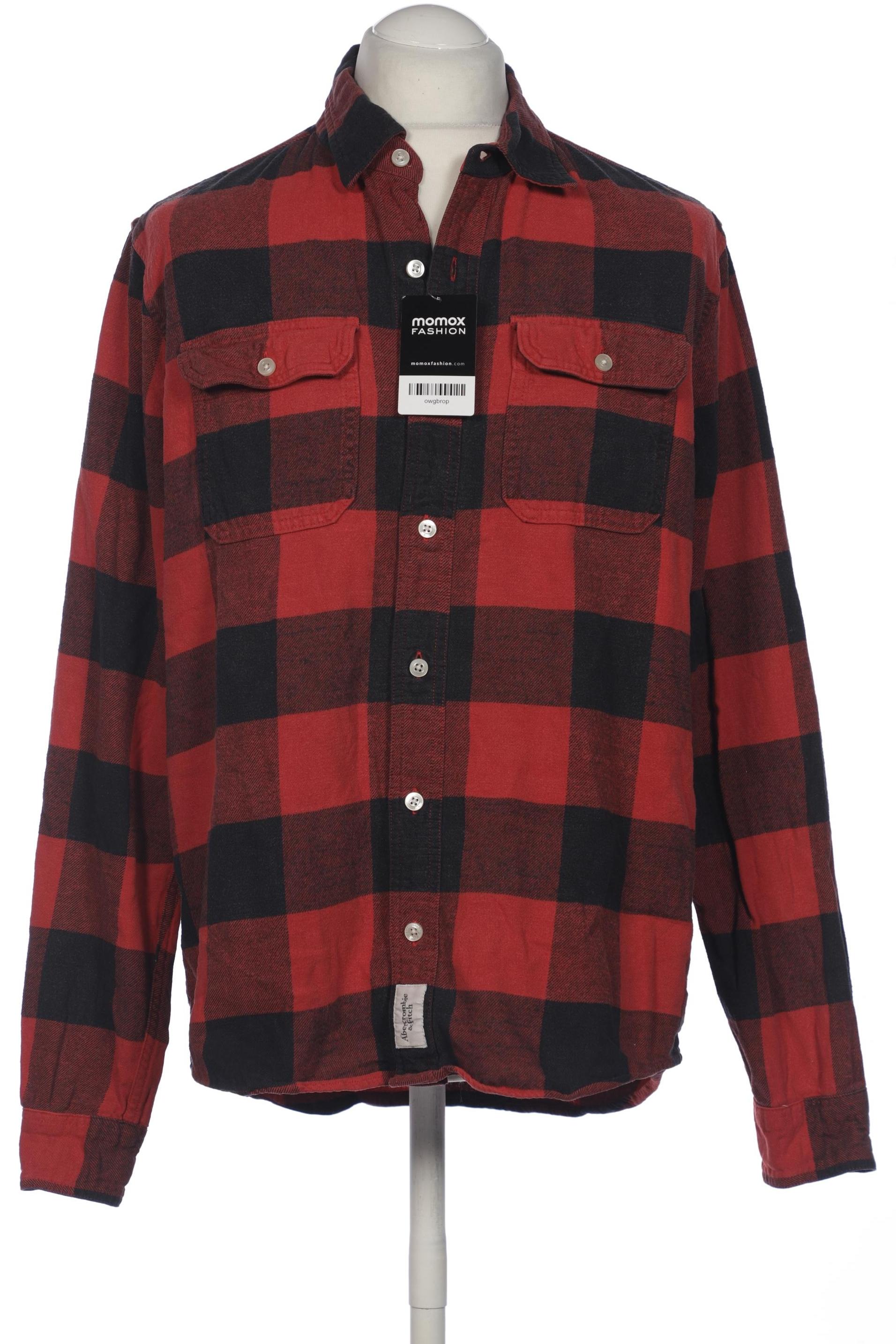 

Abercrombie & Fitch Herren Hemd, rot, Gr. 54