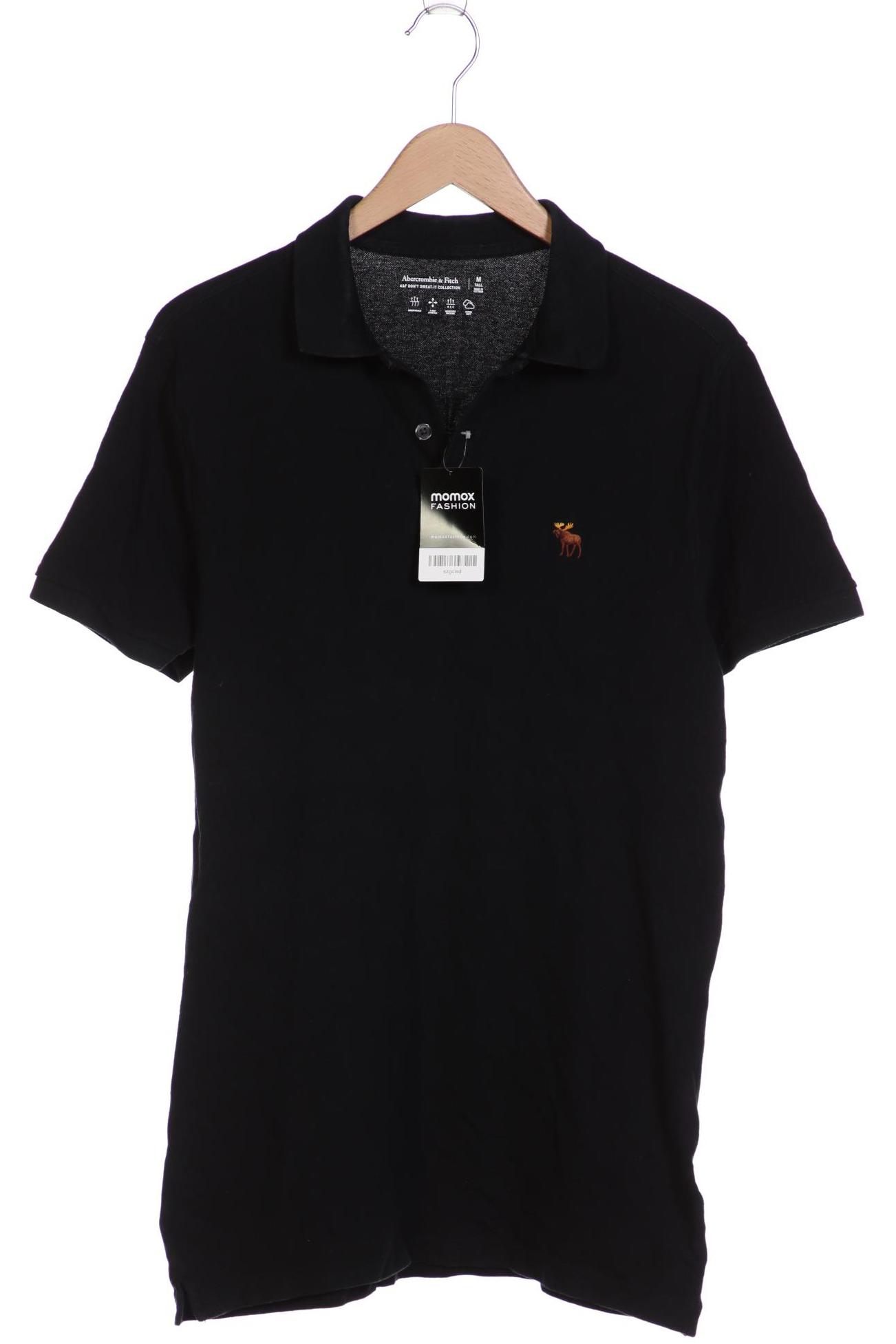 

Abercrombie & Fitch Herren Poloshirt, schwarz