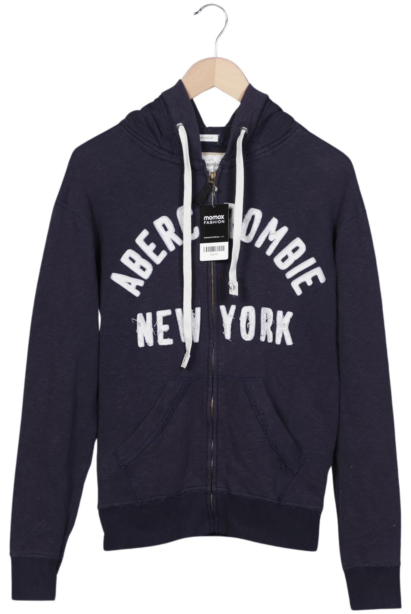 

Abercrombie & Fitch Herren Kapuzenpullover, marineblau, Gr. 46