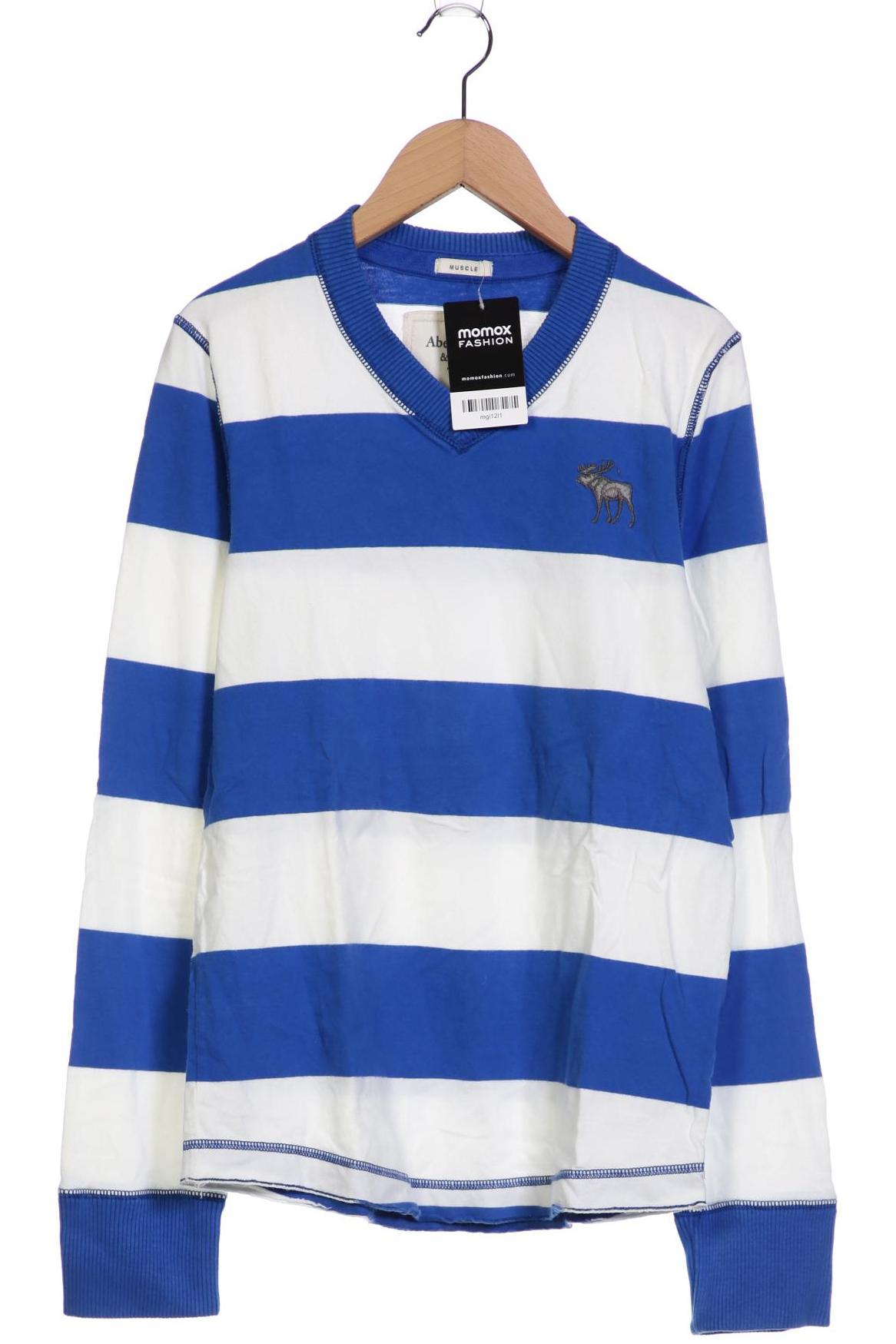 

Abercrombie & Fitch Herren Langarmshirt, blau, Gr. 46