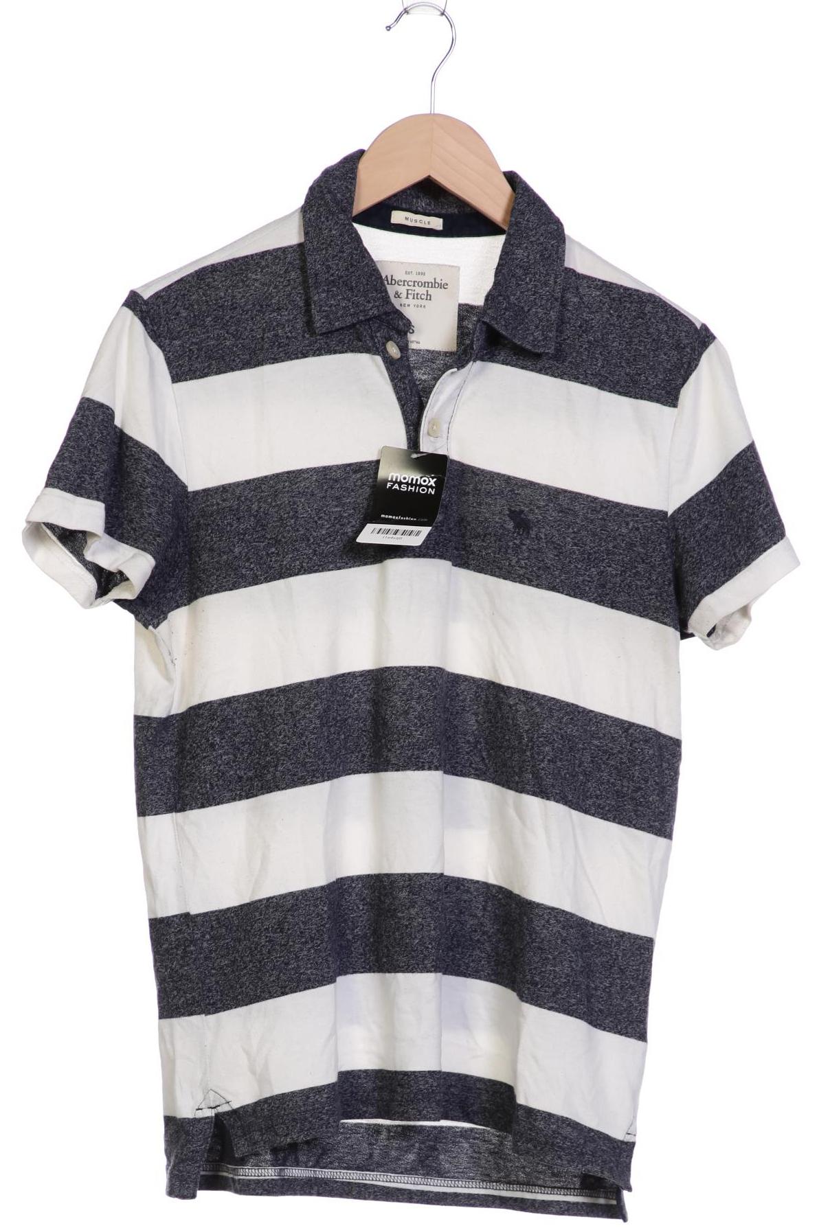 

Abercrombie & Fitch Herren Poloshirt, weiß