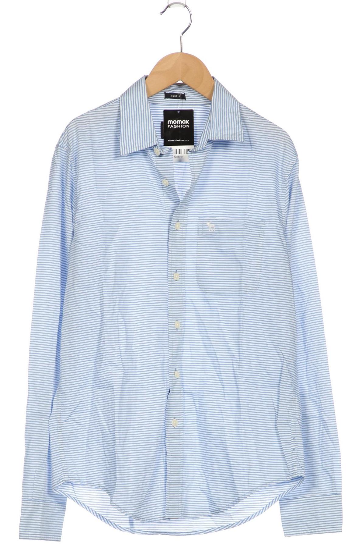 

Abercrombie & Fitch Herren Hemd, hellblau, Gr. 46