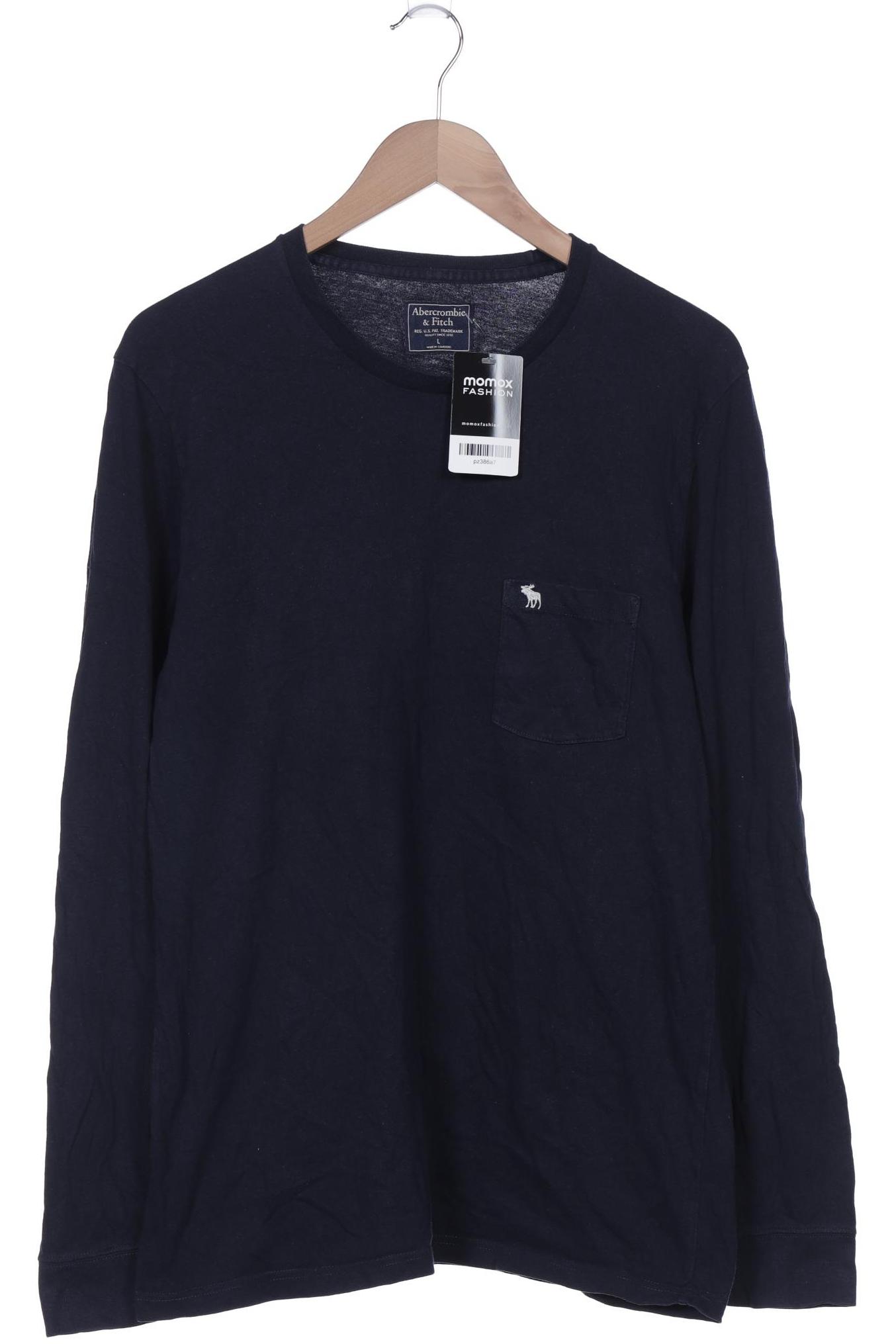 

Abercrombie & Fitch Herren Langarmshirt, marineblau, Gr. 52