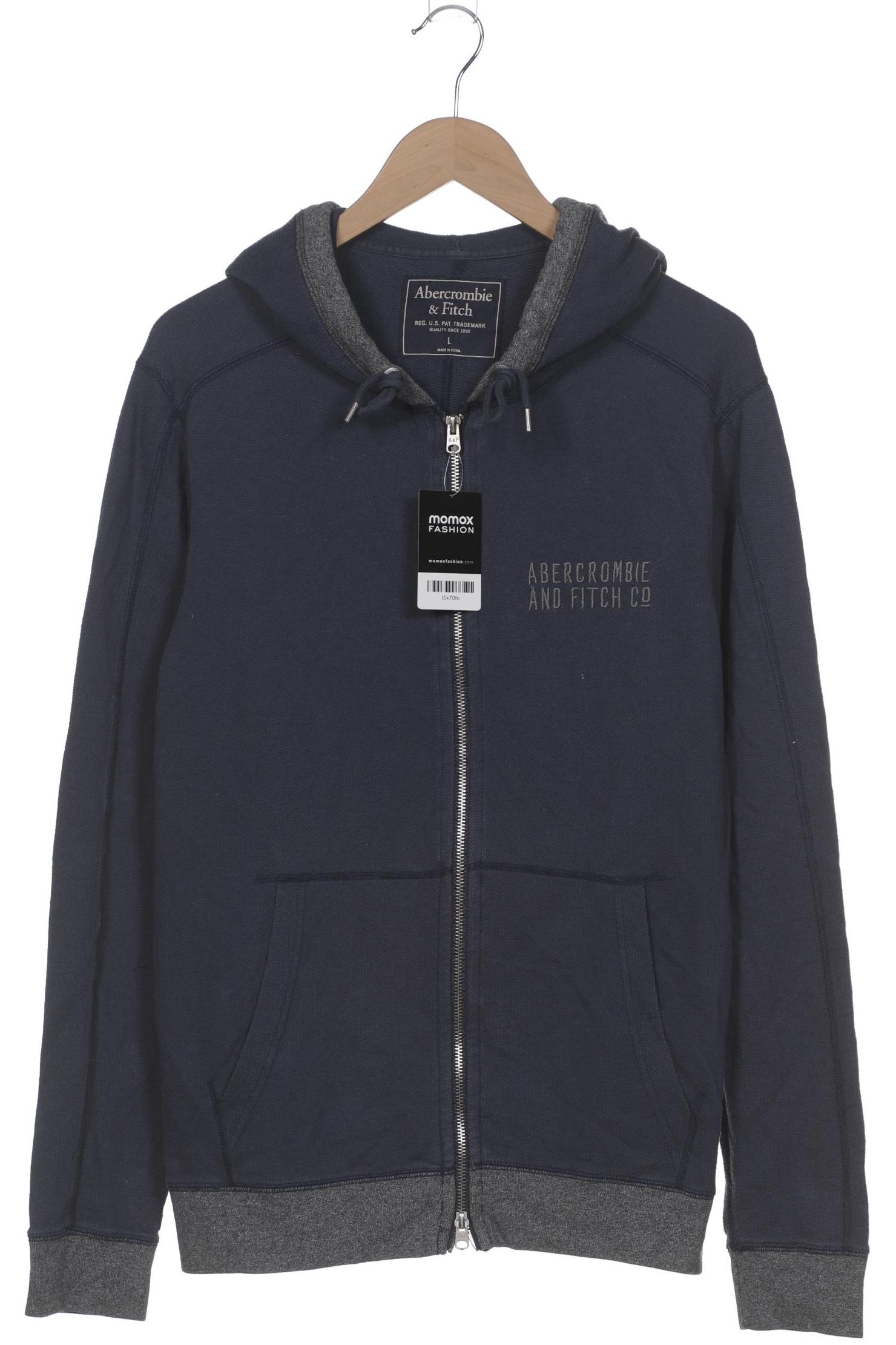 

Abercrombie & Fitch Herren Kapuzenpullover, blau, Gr. 52