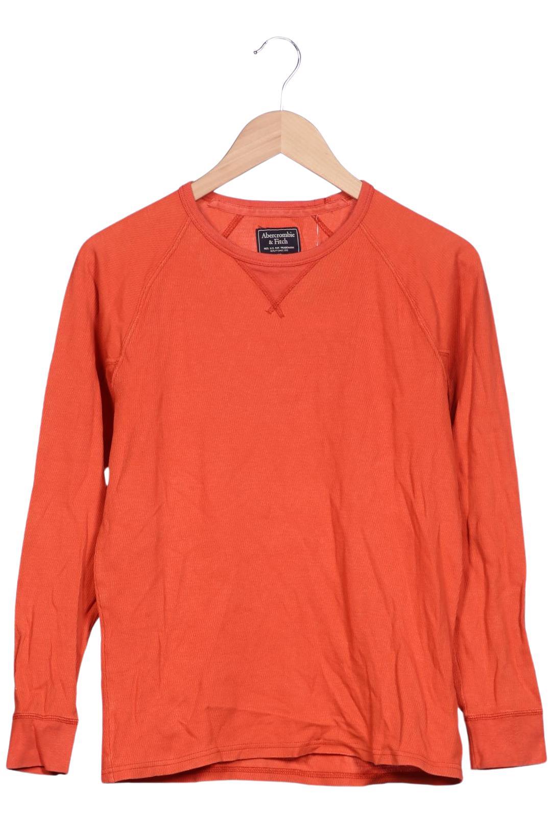 

Abercrombie & Fitch Herren Langarmshirt, orange, Gr. 54