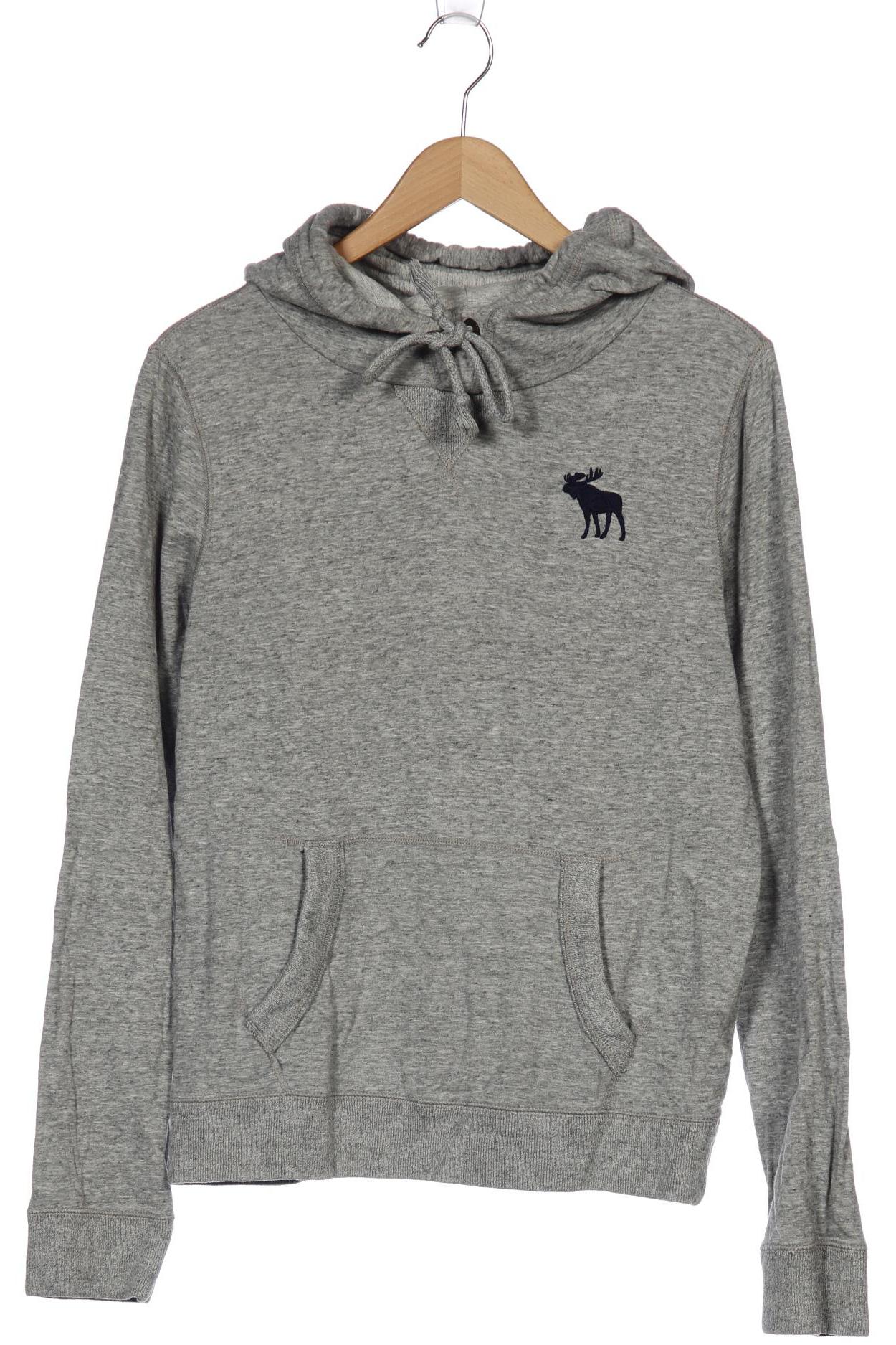 

Abercrombie & Fitch Herren Kapuzenpullover, grau