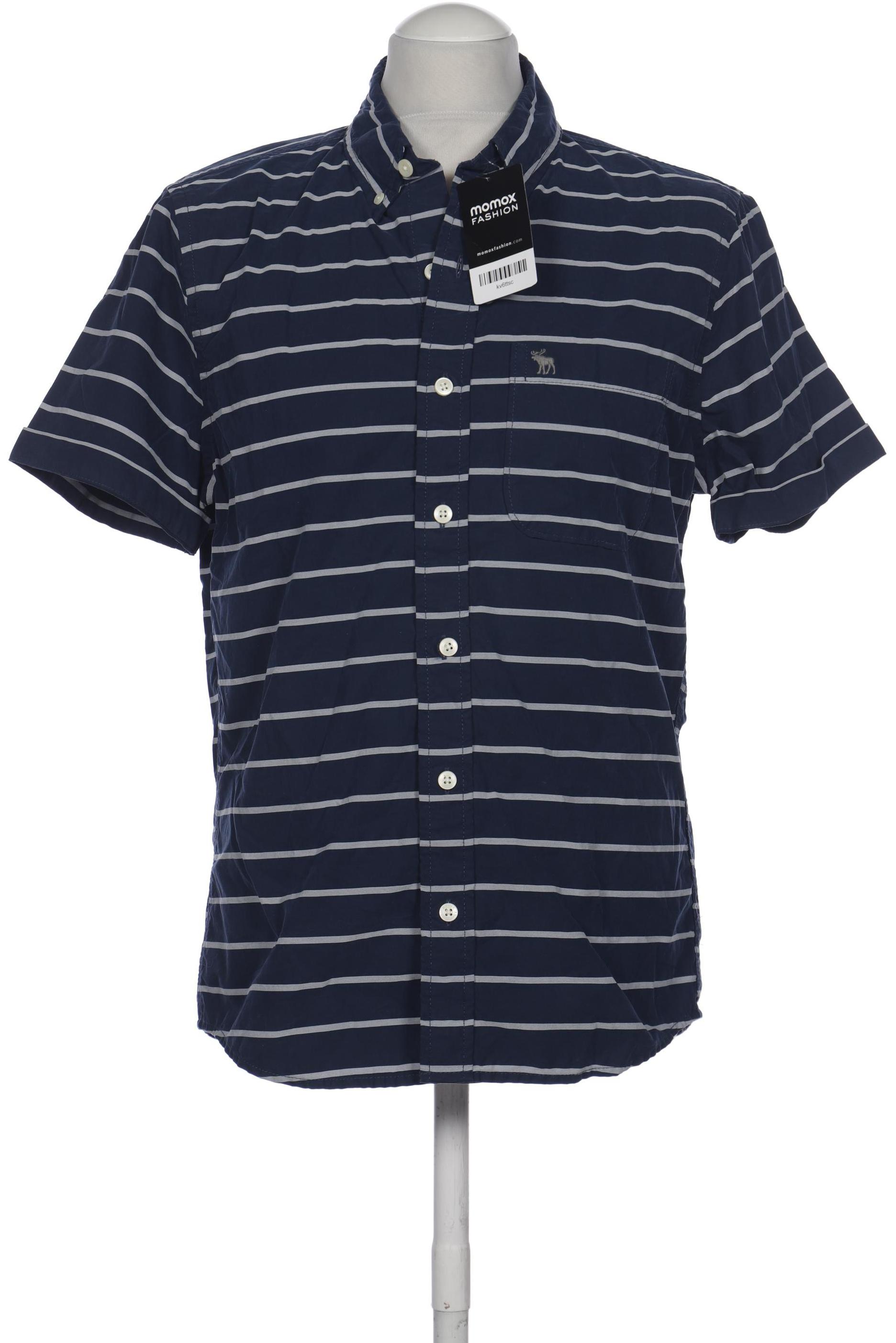 

Abercrombie & Fitch Herren Hemd, marineblau, Gr. 48