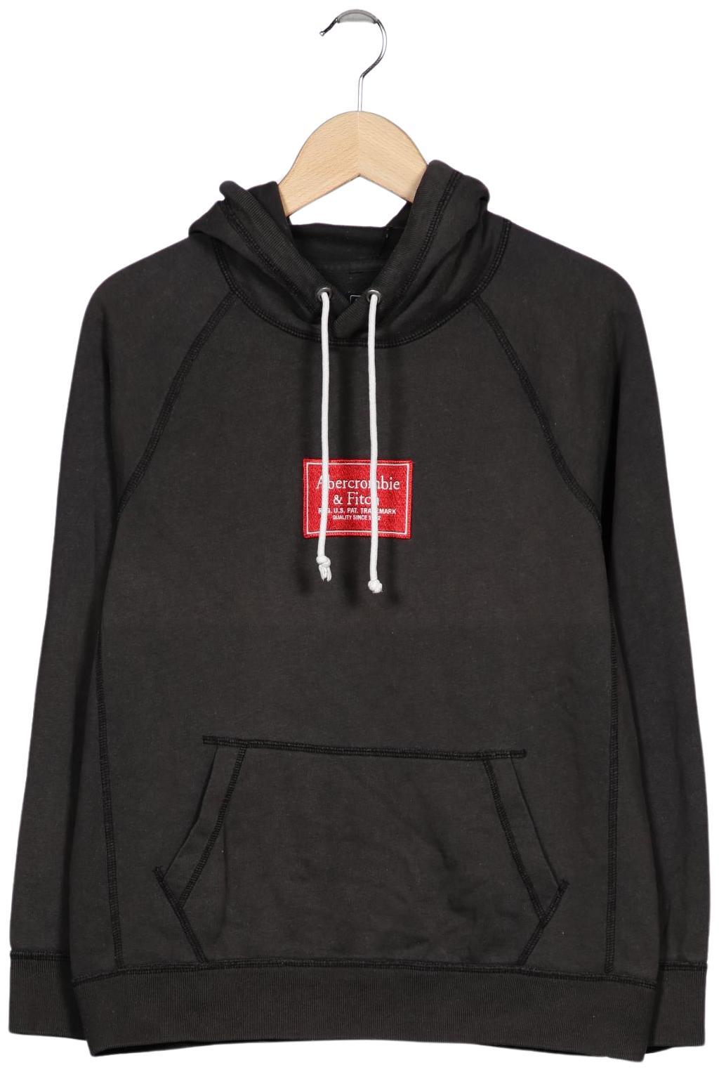 

Abercrombie & Fitch Herren Kapuzenpullover, grau, Gr. 44