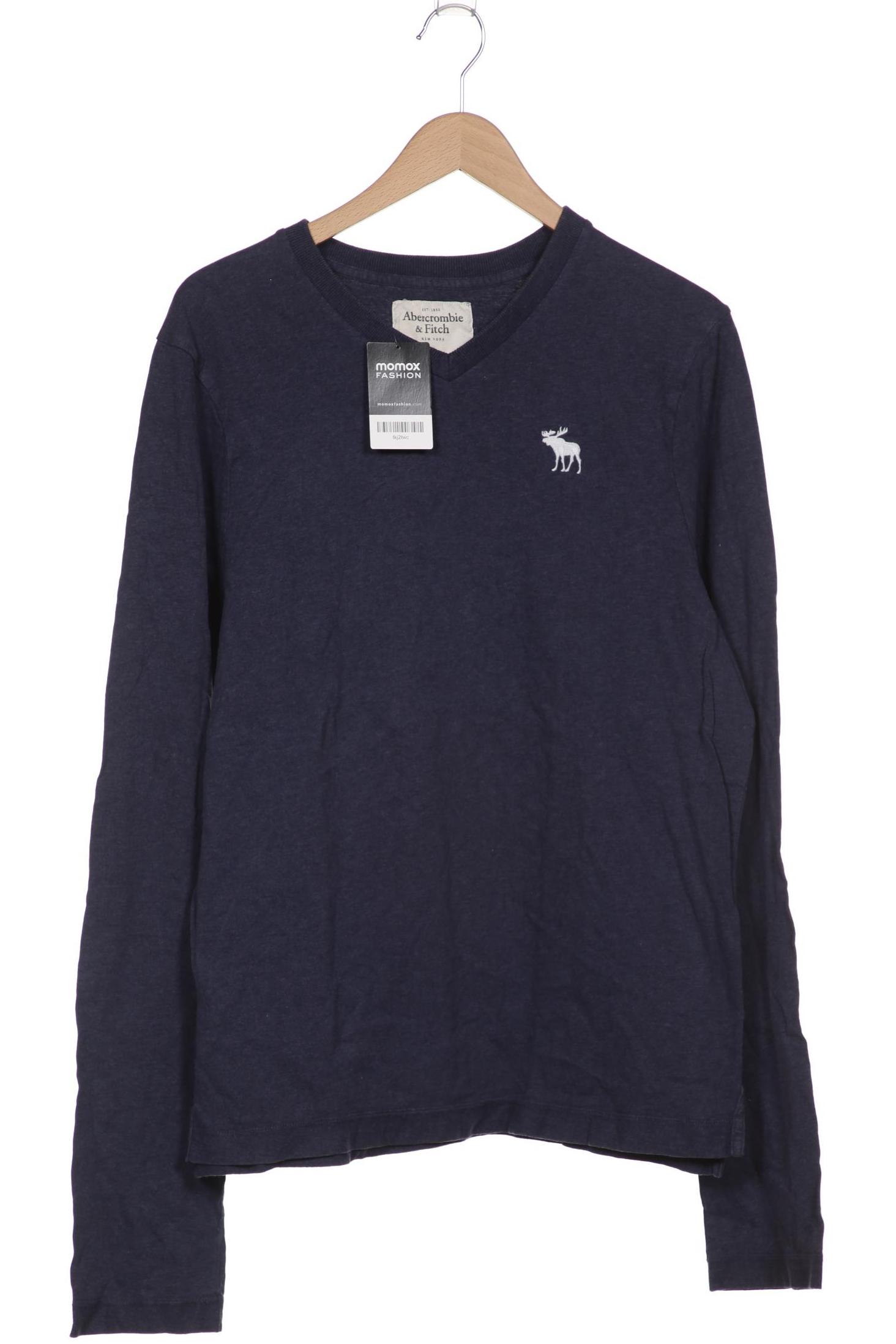 

Abercrombie & Fitch Herren Langarmshirt, marineblau, Gr. 54