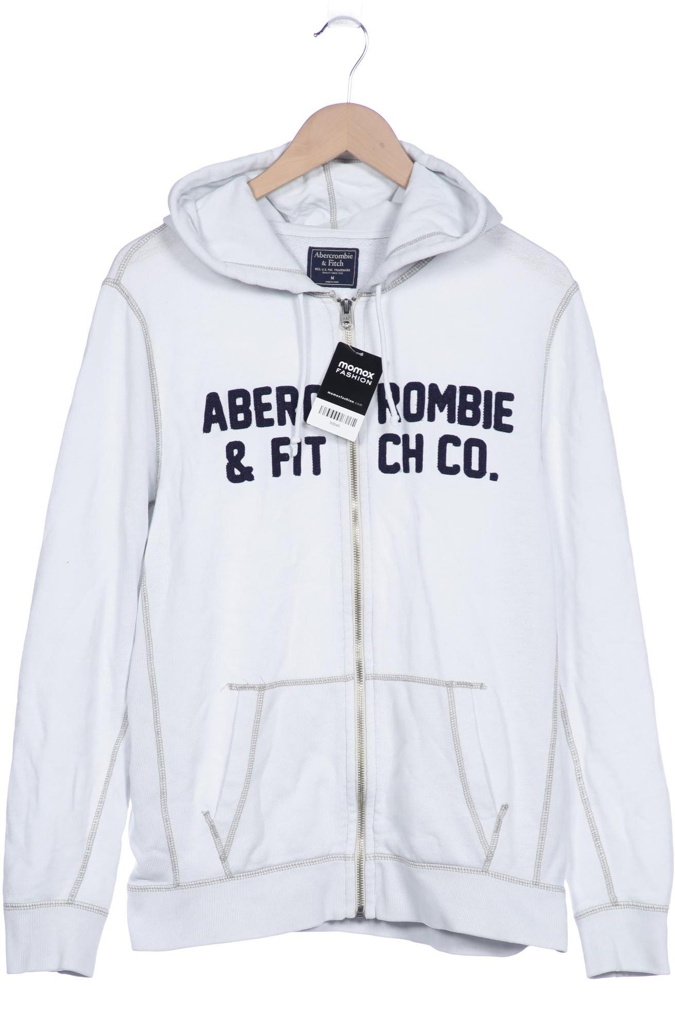 

Abercrombie & Fitch Herren Kapuzenpullover, weiß, Gr. 48