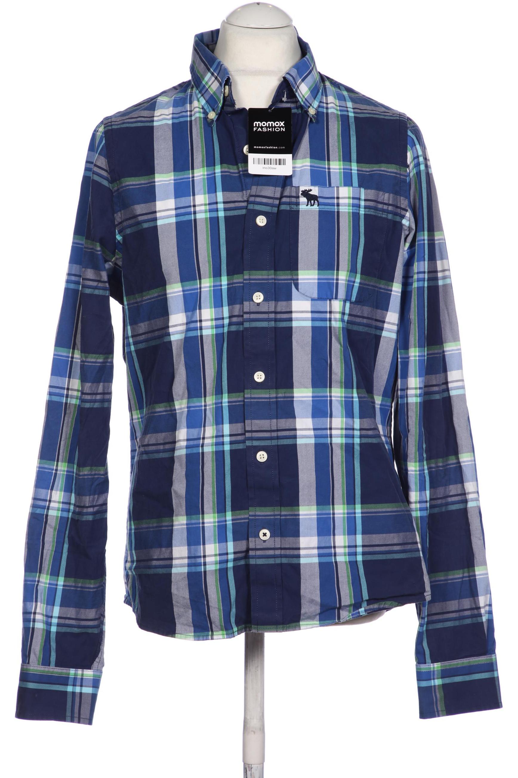 

Abercrombie & Fitch Herren Hemd, blau
