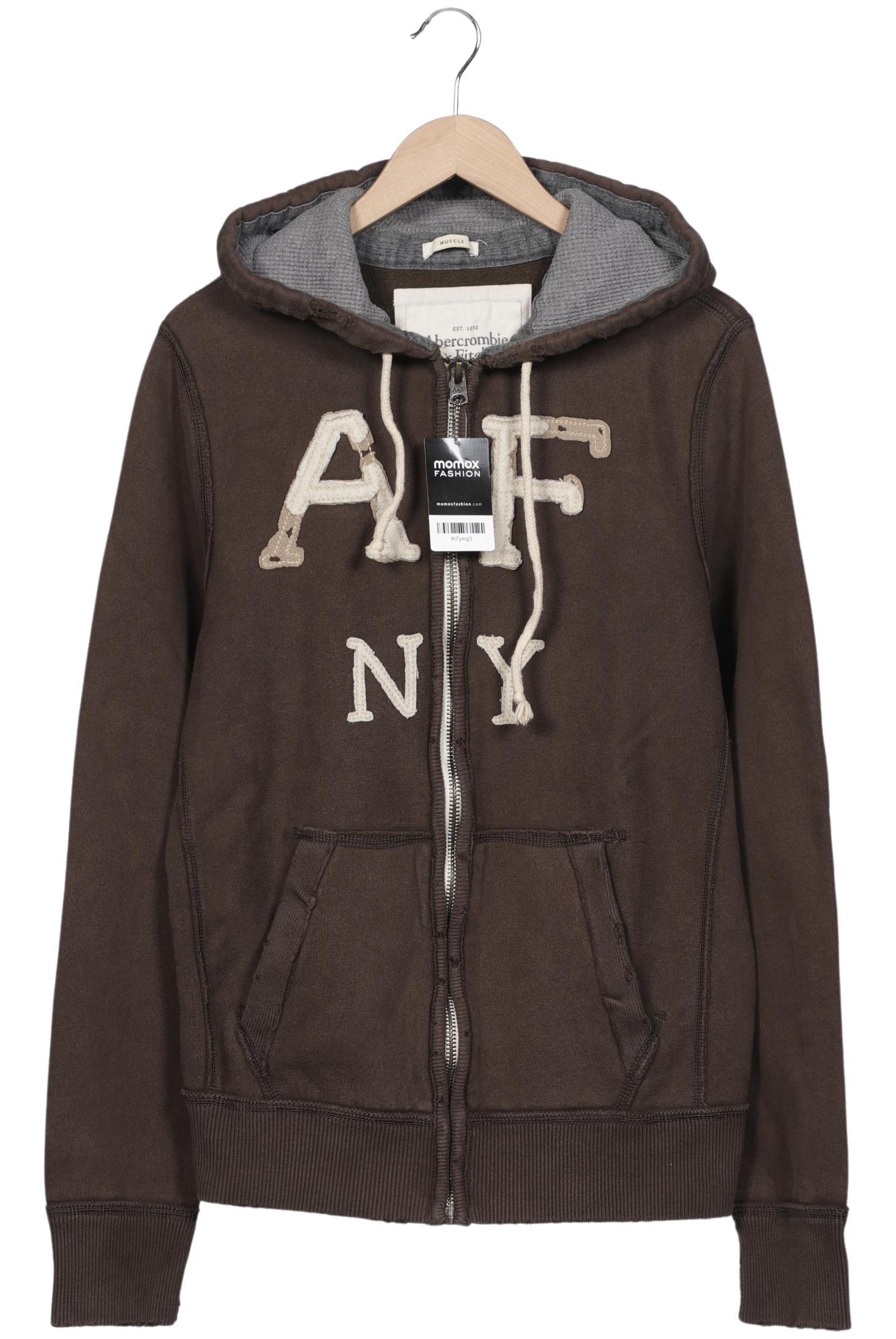 

Abercrombie & Fitch Herren Kapuzenpullover, braun, Gr. 52
