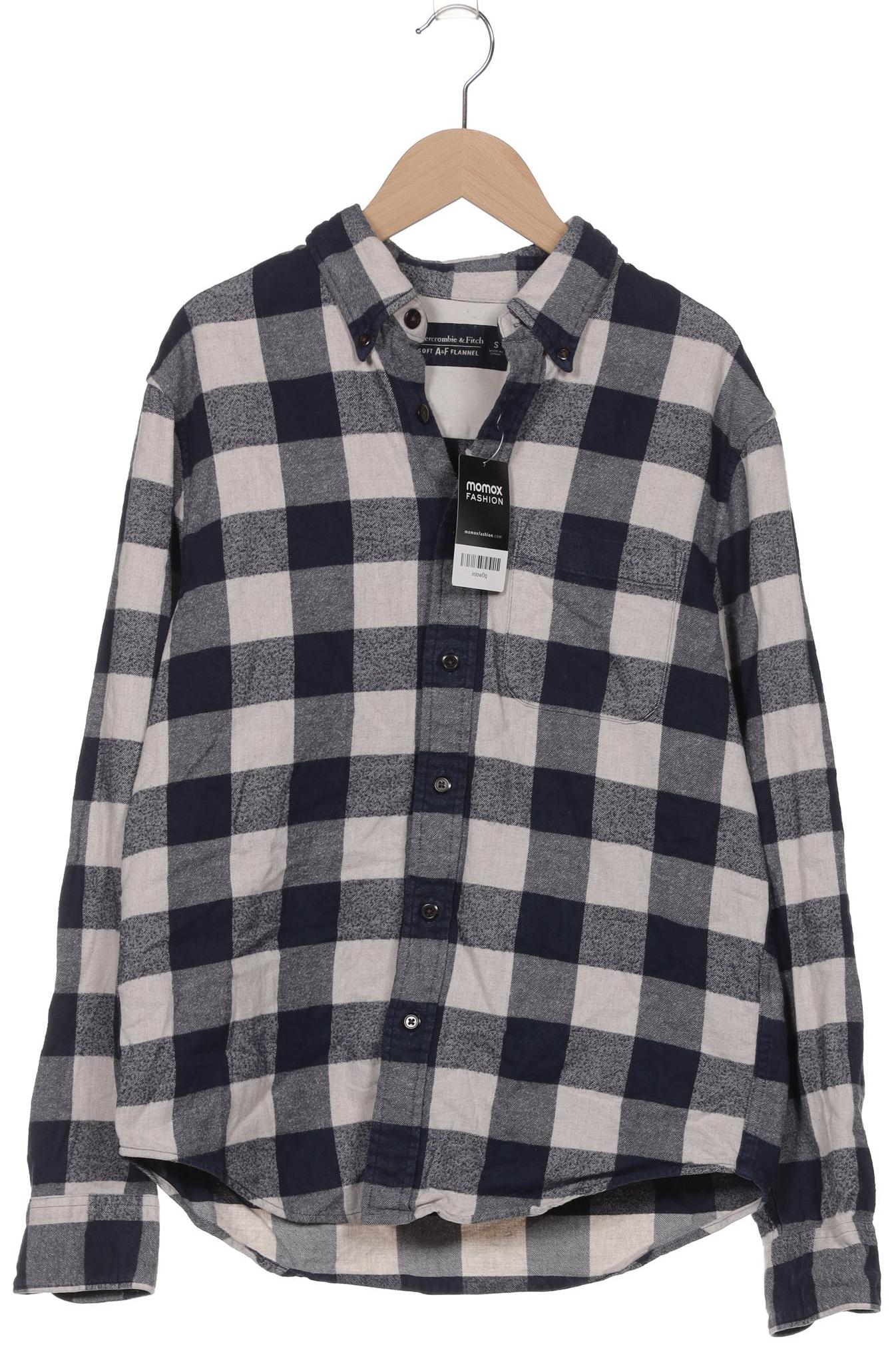

Abercrombie & Fitch Herren Hemd, marineblau, Gr. 46