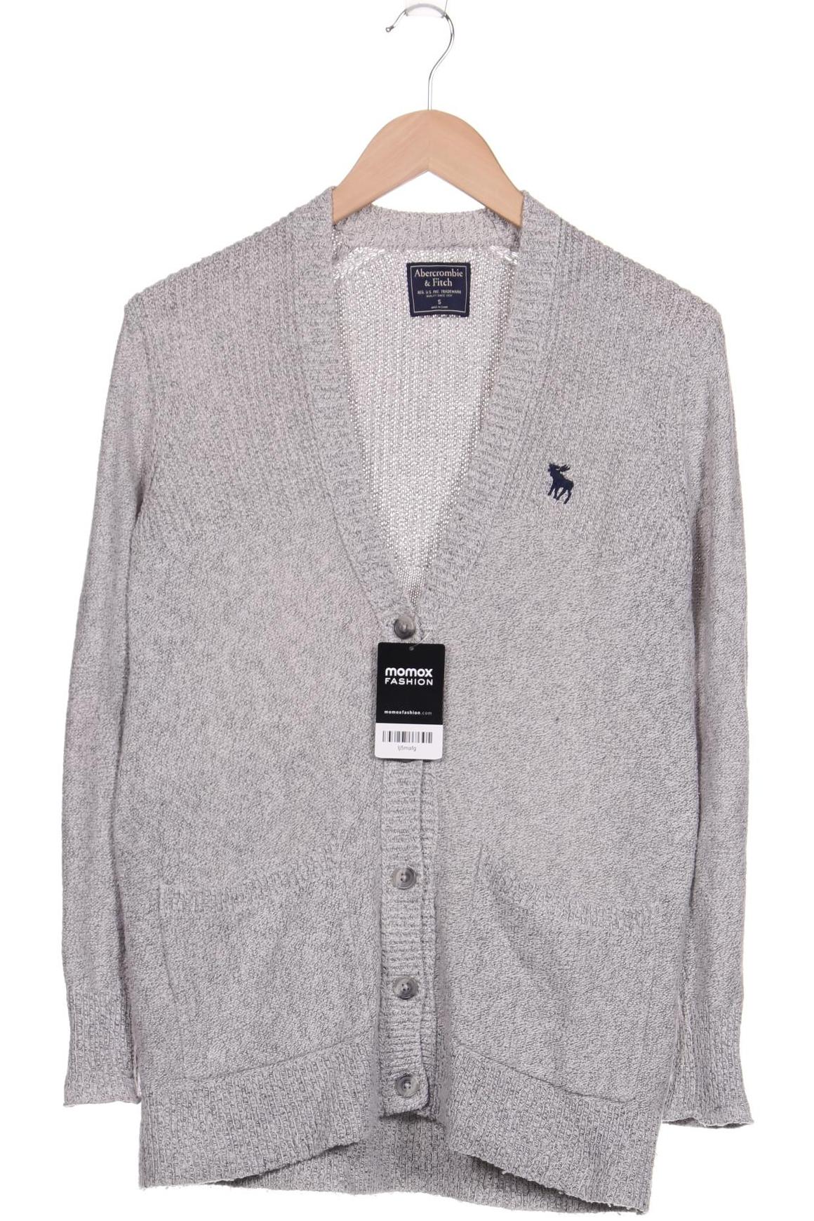 

Abercrombie & Fitch Herren Strickjacke, grau