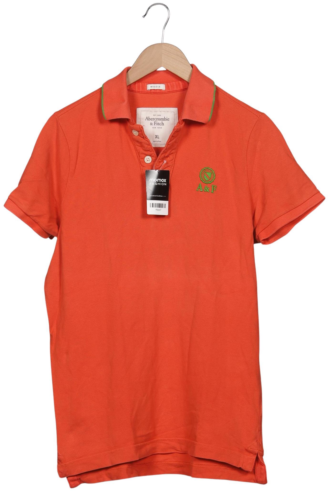 

Abercrombie & Fitch Herren Poloshirt, orange, Gr. 54