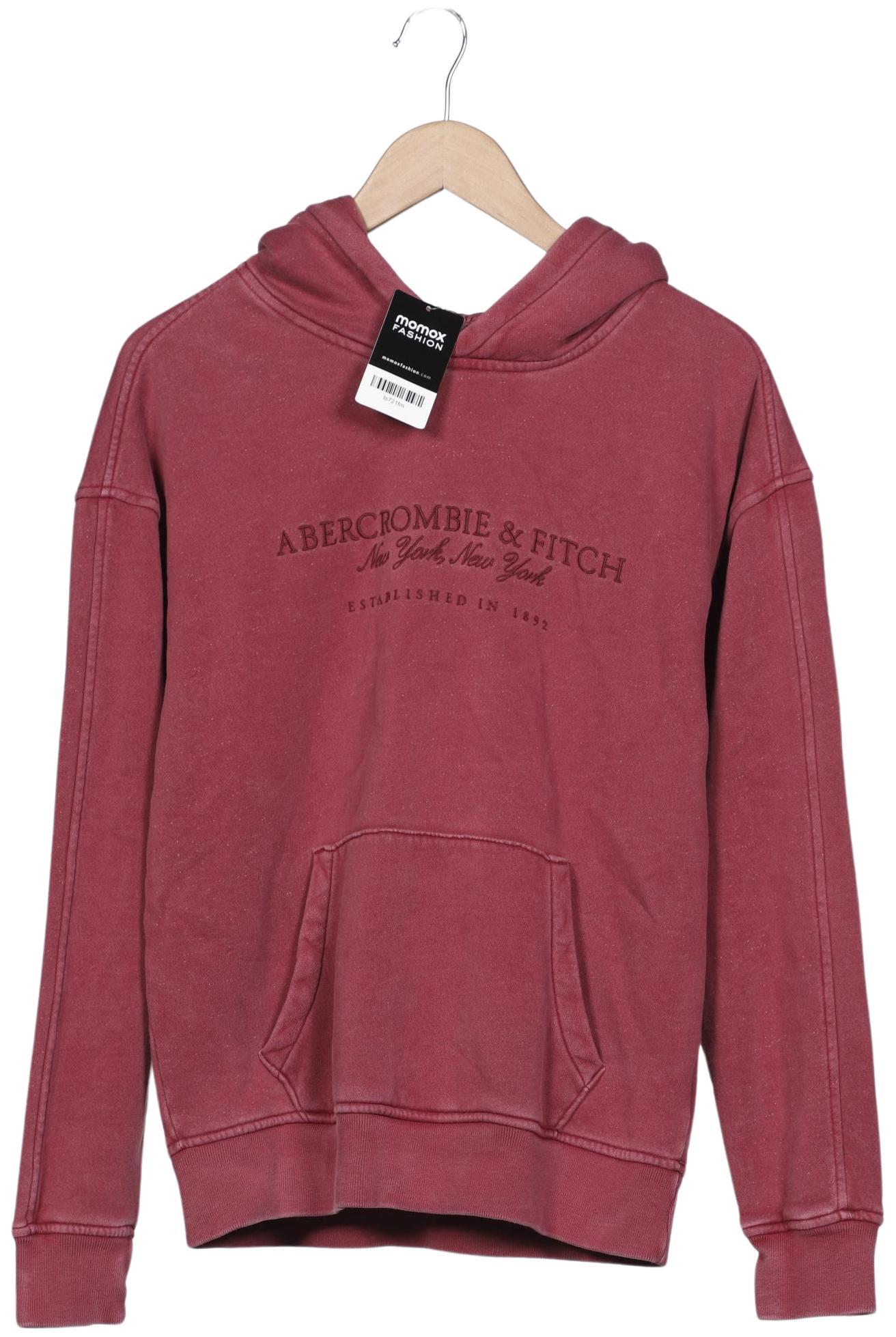

Abercrombie & Fitch Herren Kapuzenpullover, bordeaux, Gr. 46