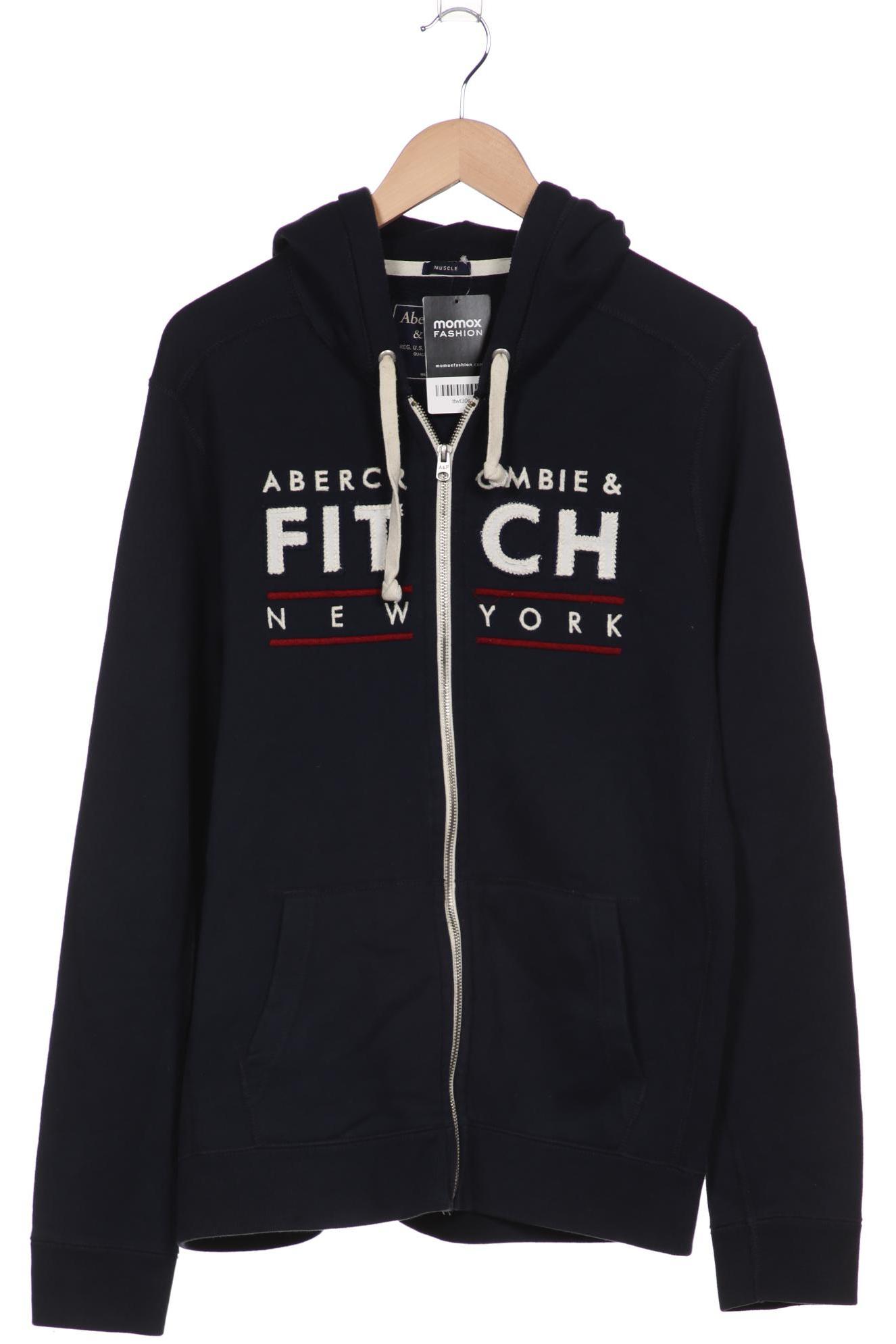 

Abercrombie & Fitch Herren Kapuzenpullover, marineblau