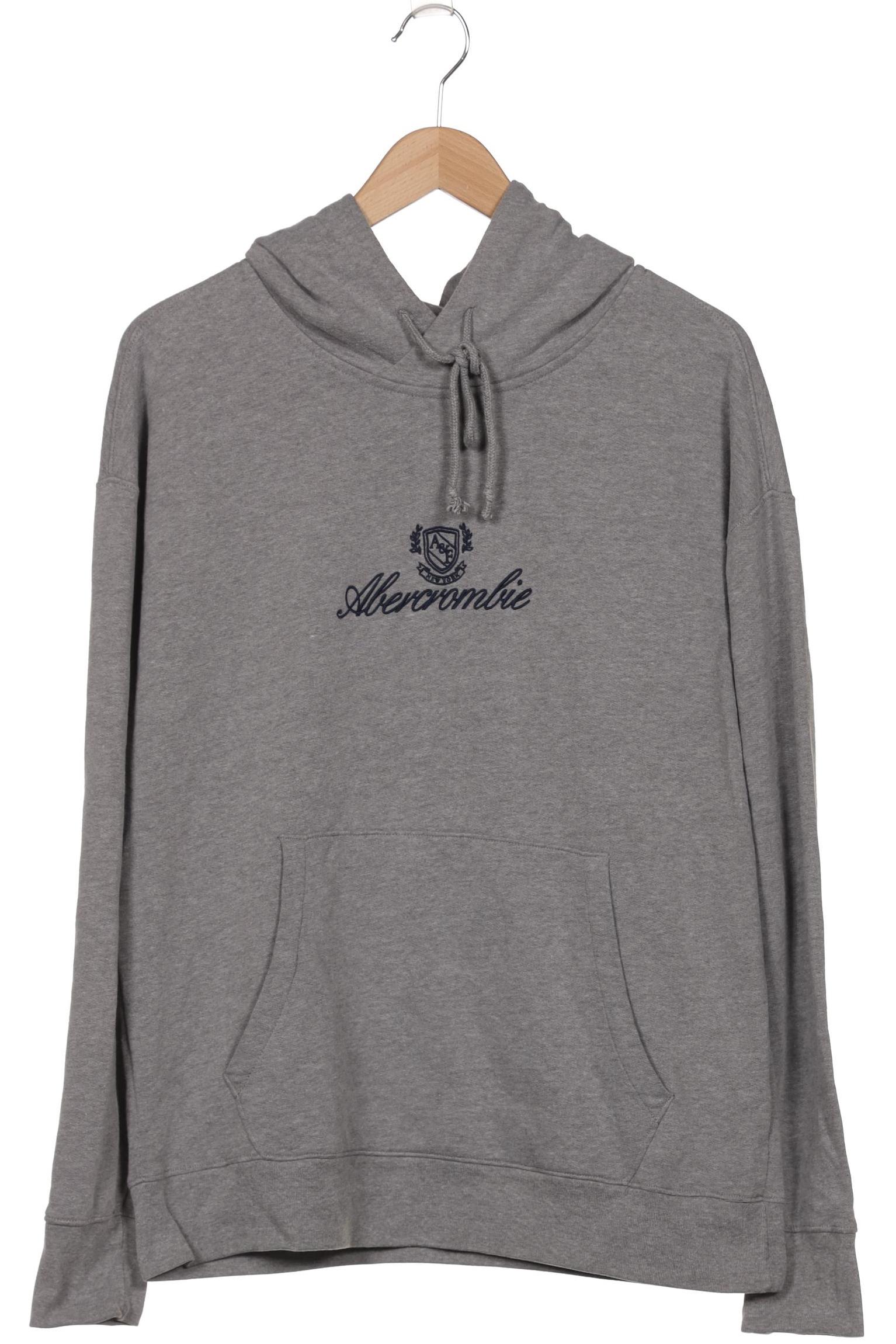 

Abercrombie & Fitch Herren Kapuzenpullover, grau, Gr. 52