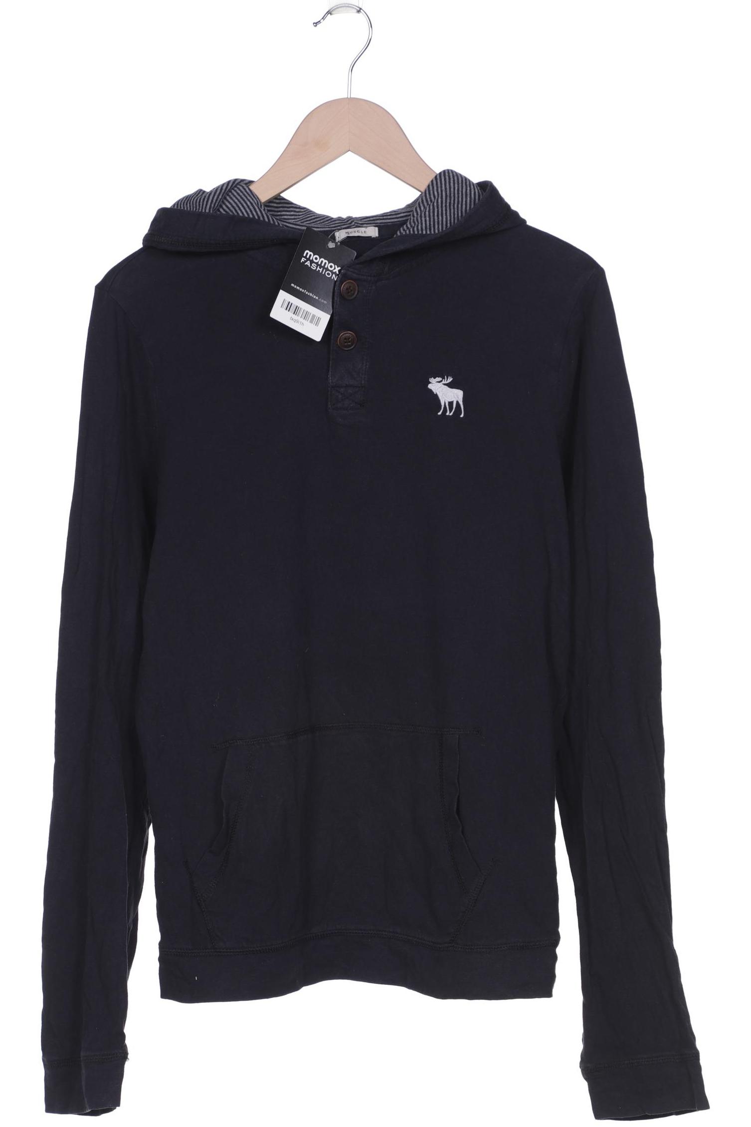 

Abercrombie & Fitch Herren Kapuzenpullover, marineblau