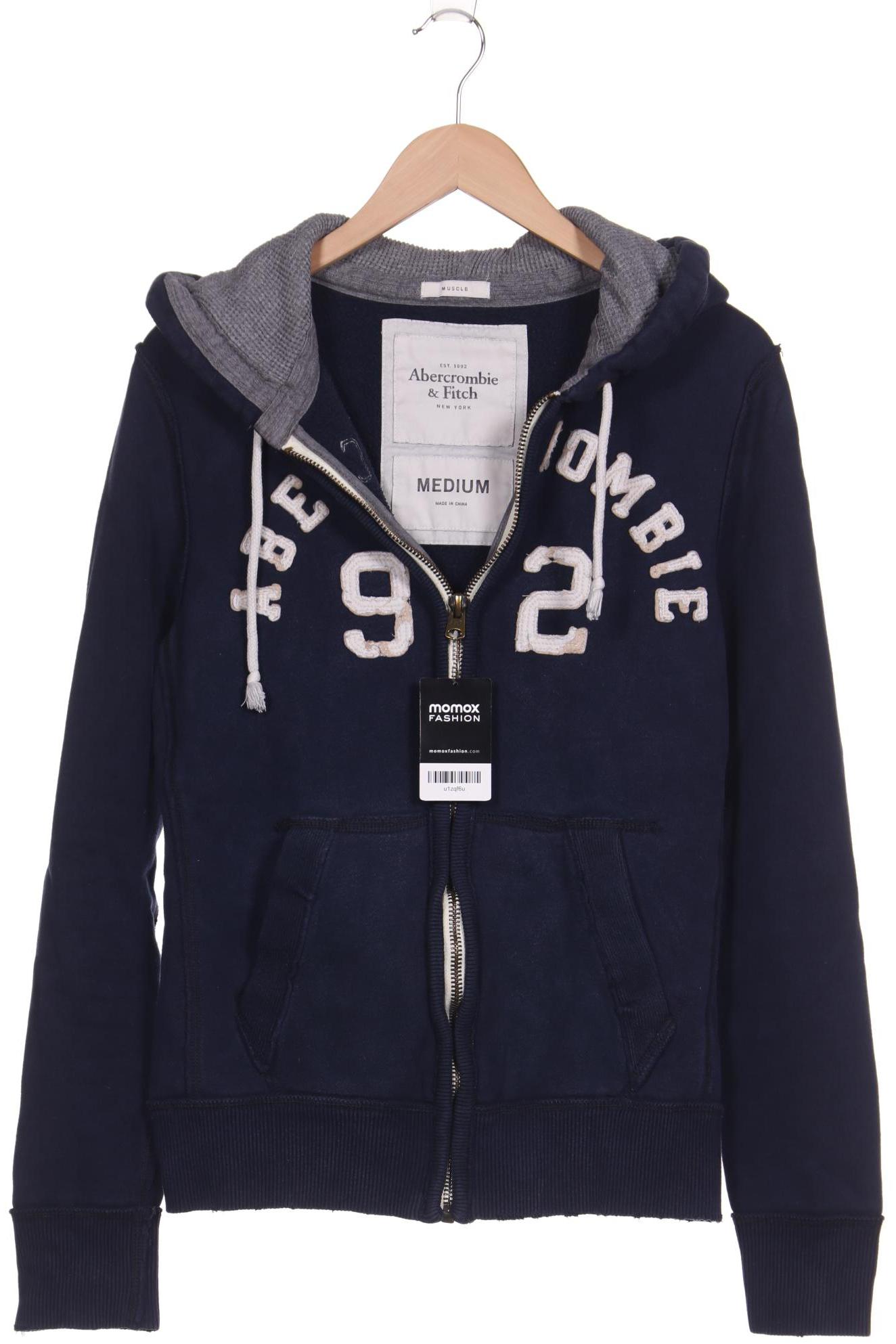 

Abercrombie & Fitch Herren Kapuzenpullover, marineblau