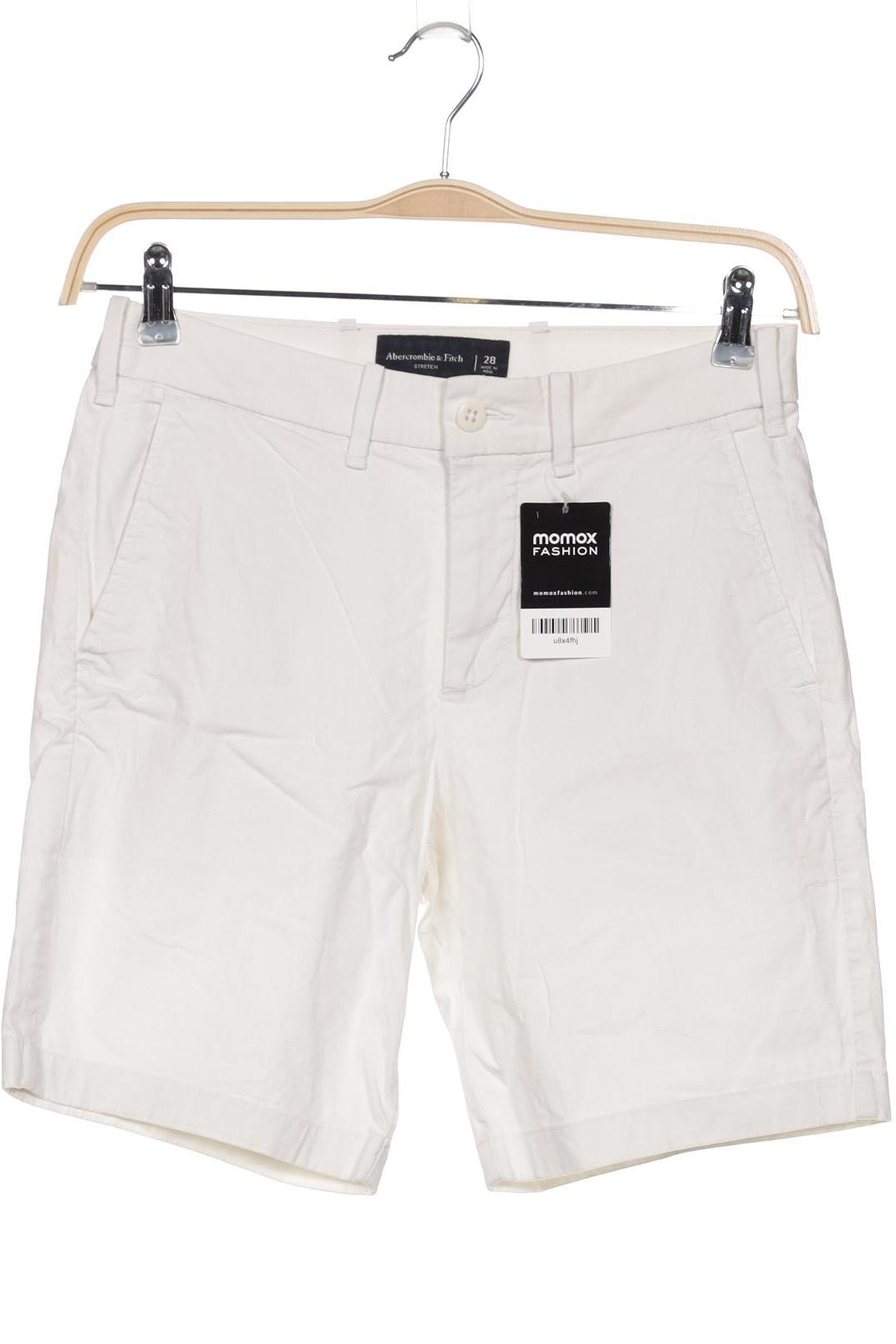 

Abercrombie & Fitch Herren Shorts, weiß, Gr. 28