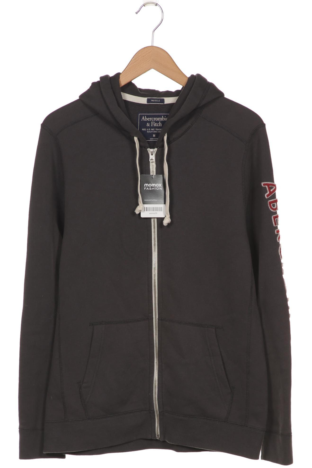 

Abercrombie & Fitch Herren Kapuzenpullover, grau