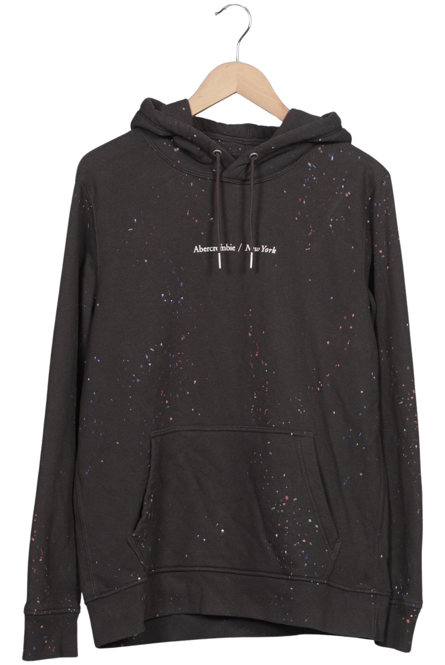 

Abercrombie & Fitch Herren Kapuzenpullover, grau, Gr. 48