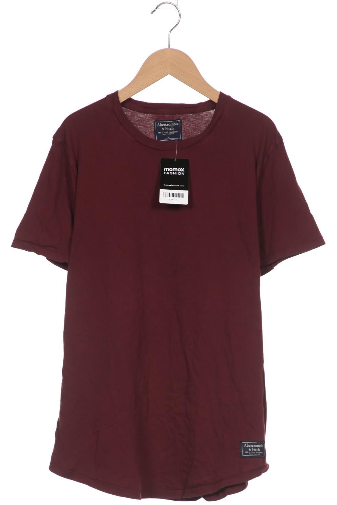 

Abercrombie & Fitch Herren T-Shirt, bordeaux, Gr. 52