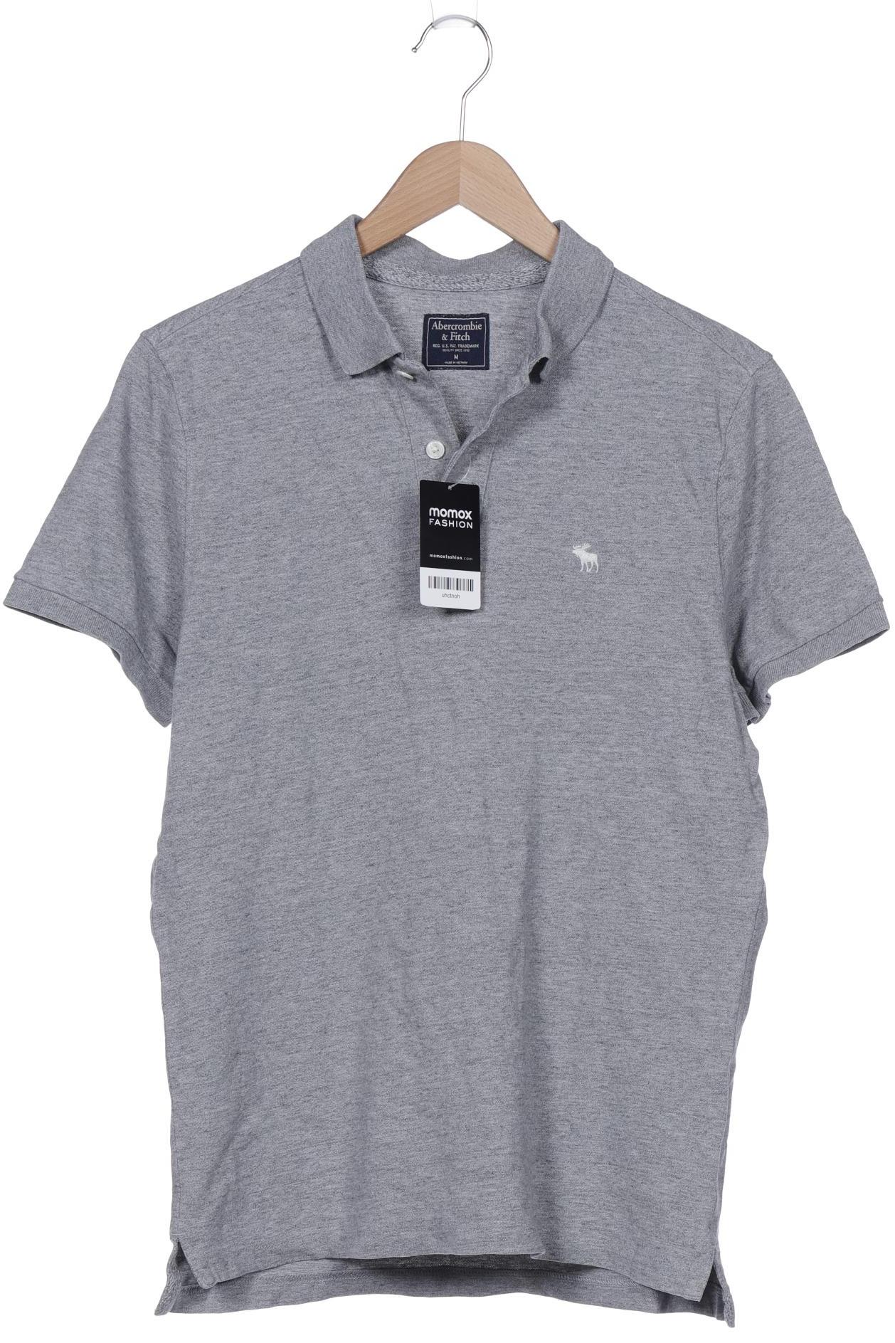 

Abercrombie & Fitch Herren Poloshirt, grau