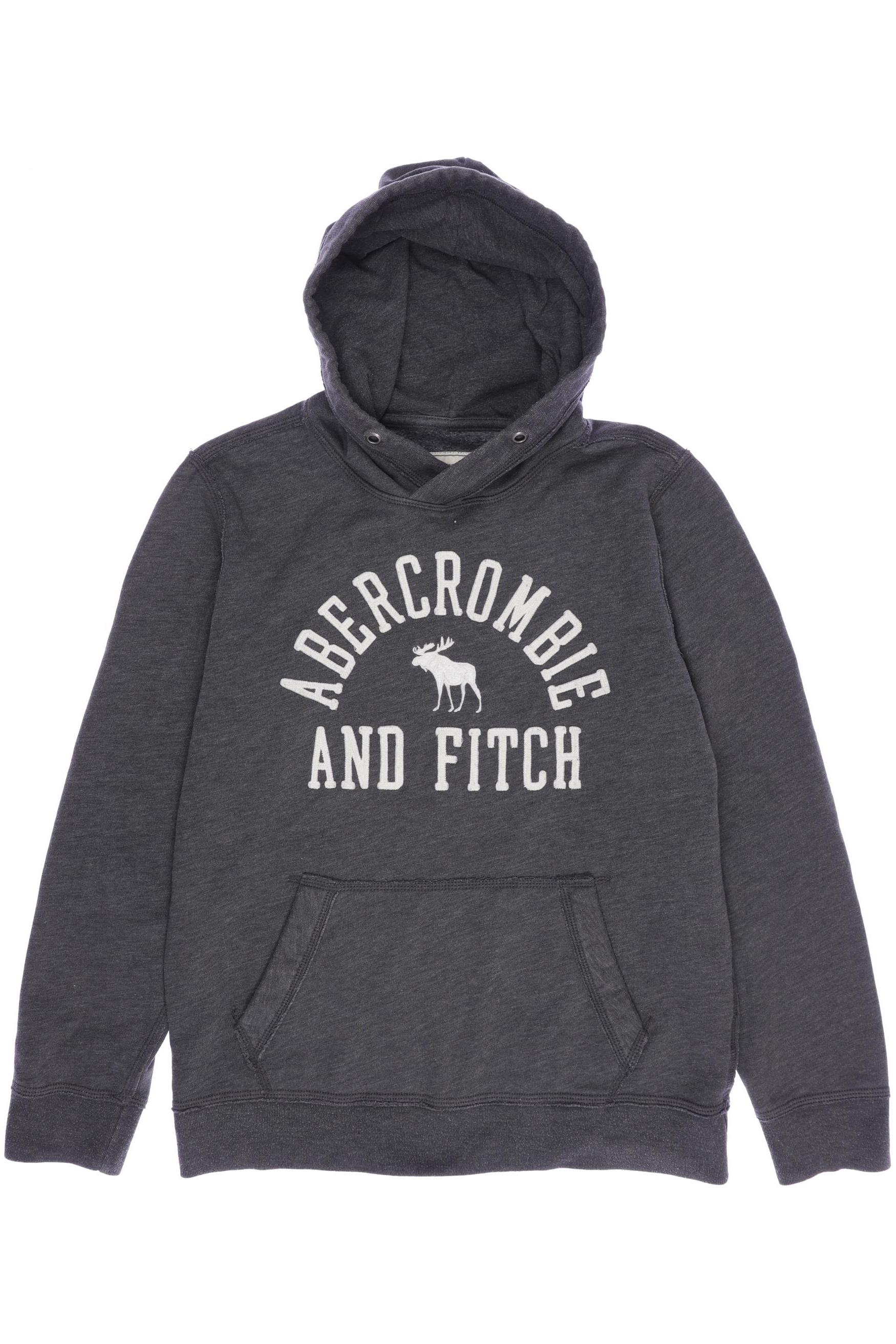 

Abercrombie & Fitch Herren Kapuzenpullover, grau, Gr. 46