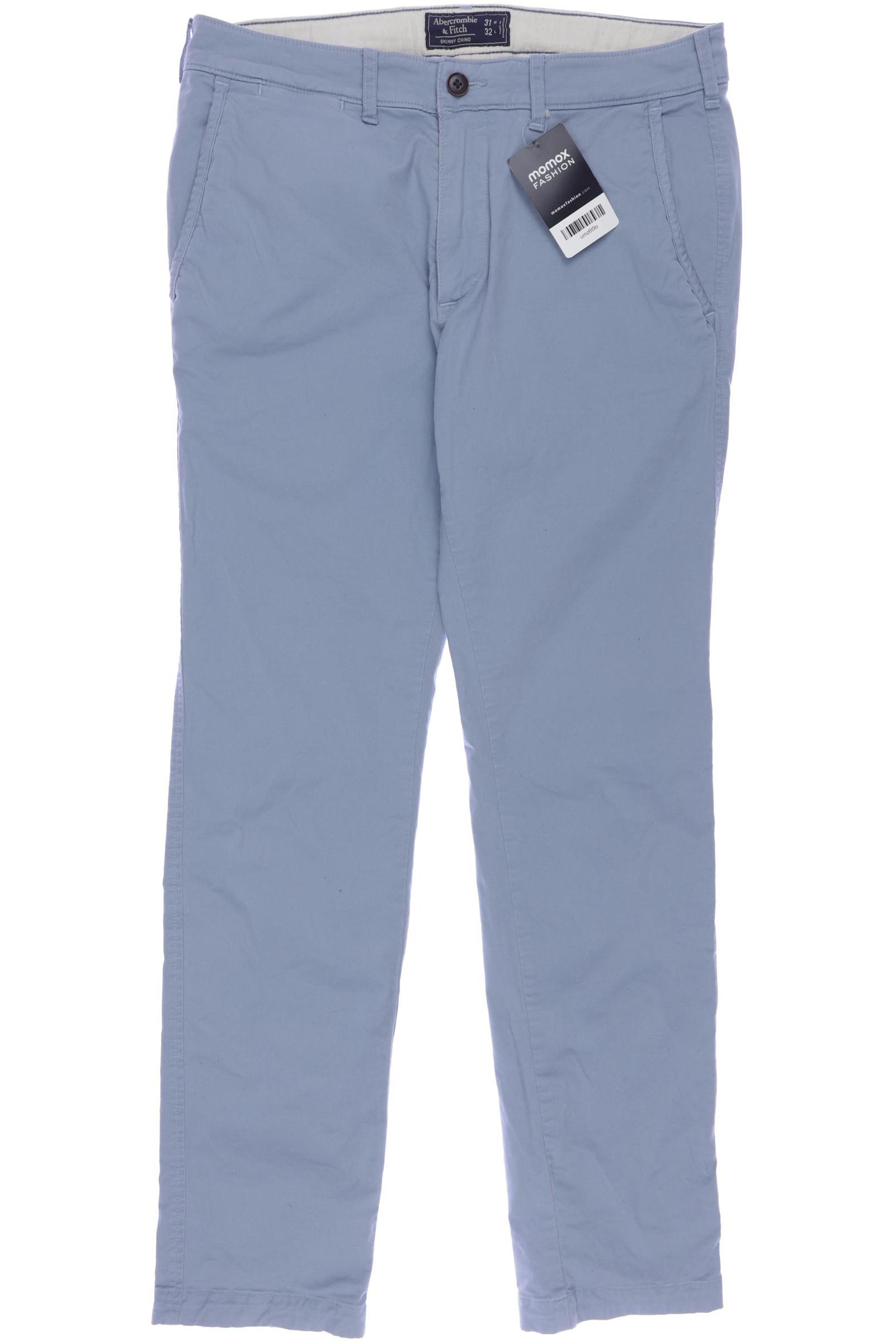 

Abercrombie & Fitch Herren Stoffhose, blau, Gr. 31