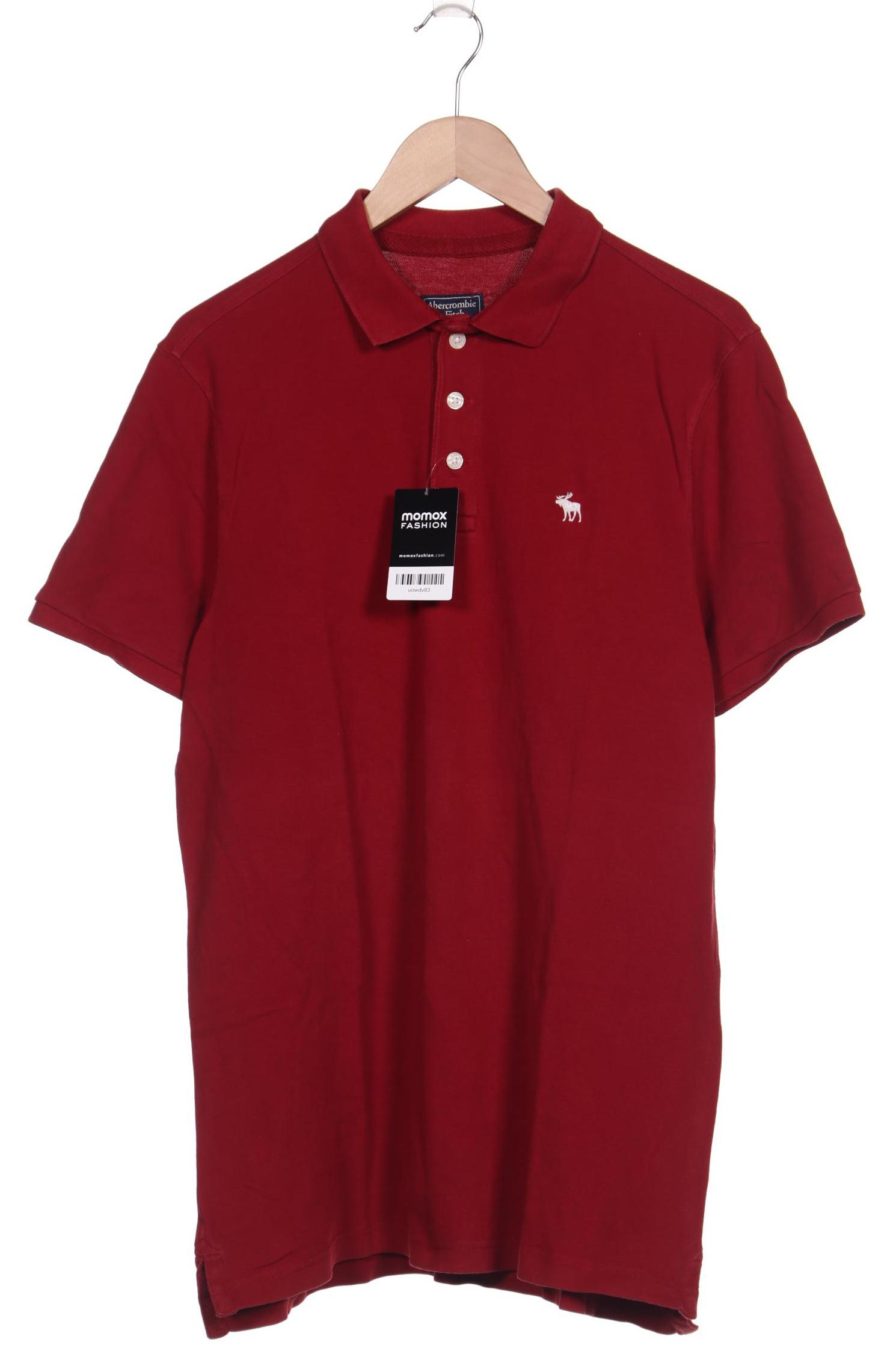 

Abercrombie & Fitch Herren Poloshirt, rot