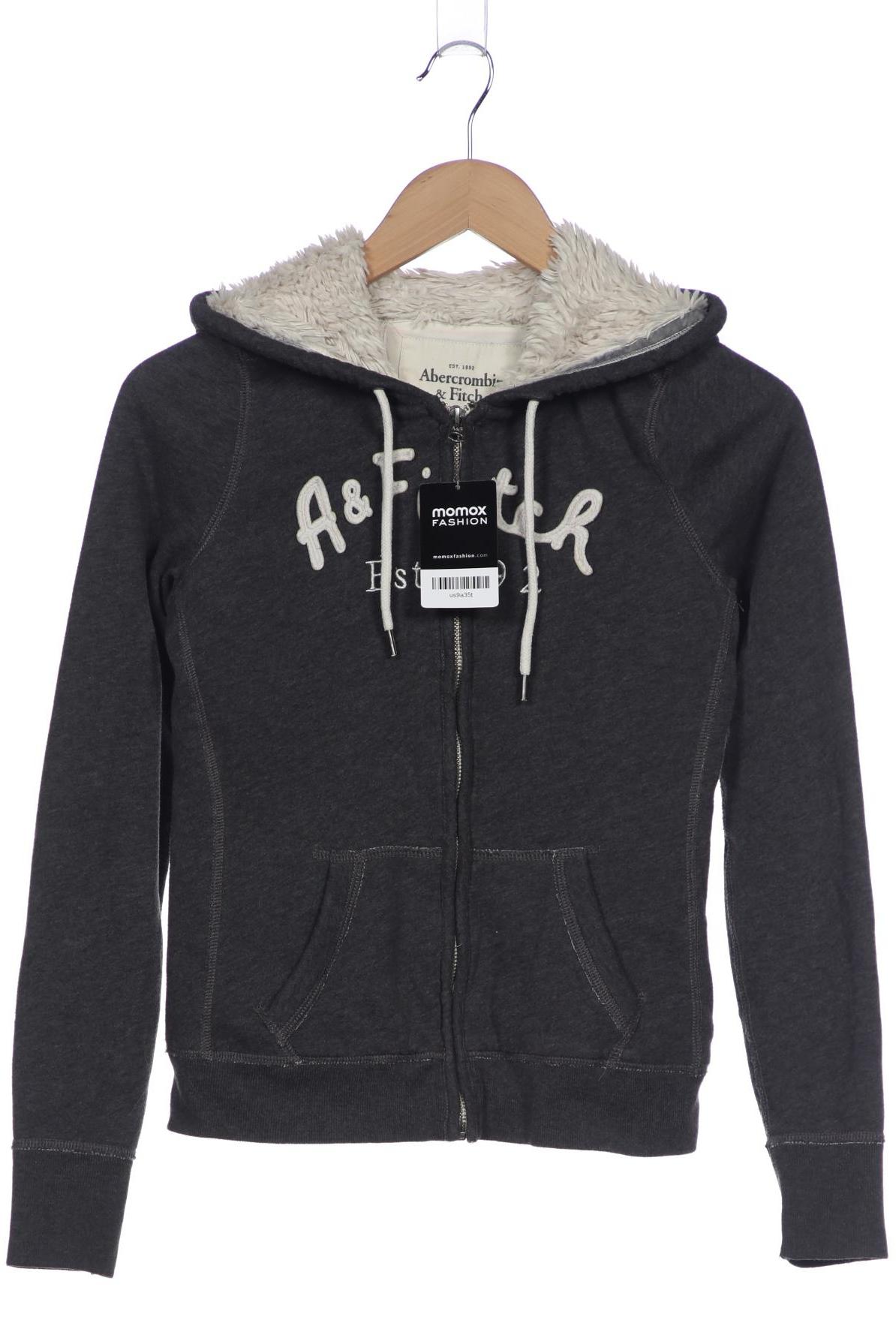 

Abercrombie & Fitch Herren Kapuzenpullover, grau, Gr. 46