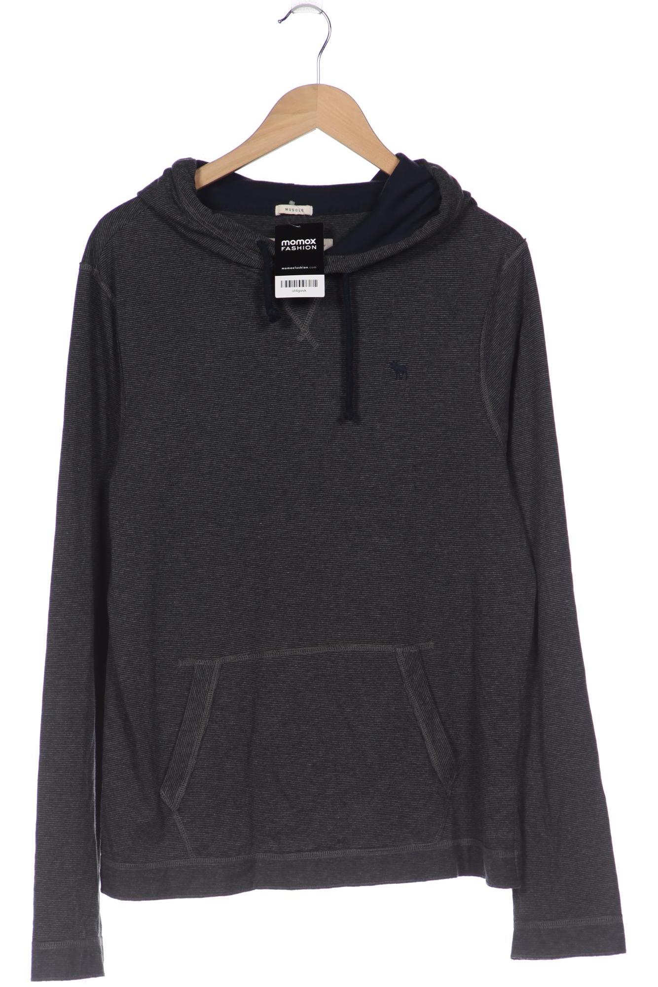

Abercrombie & Fitch Herren Kapuzenpullover, grau